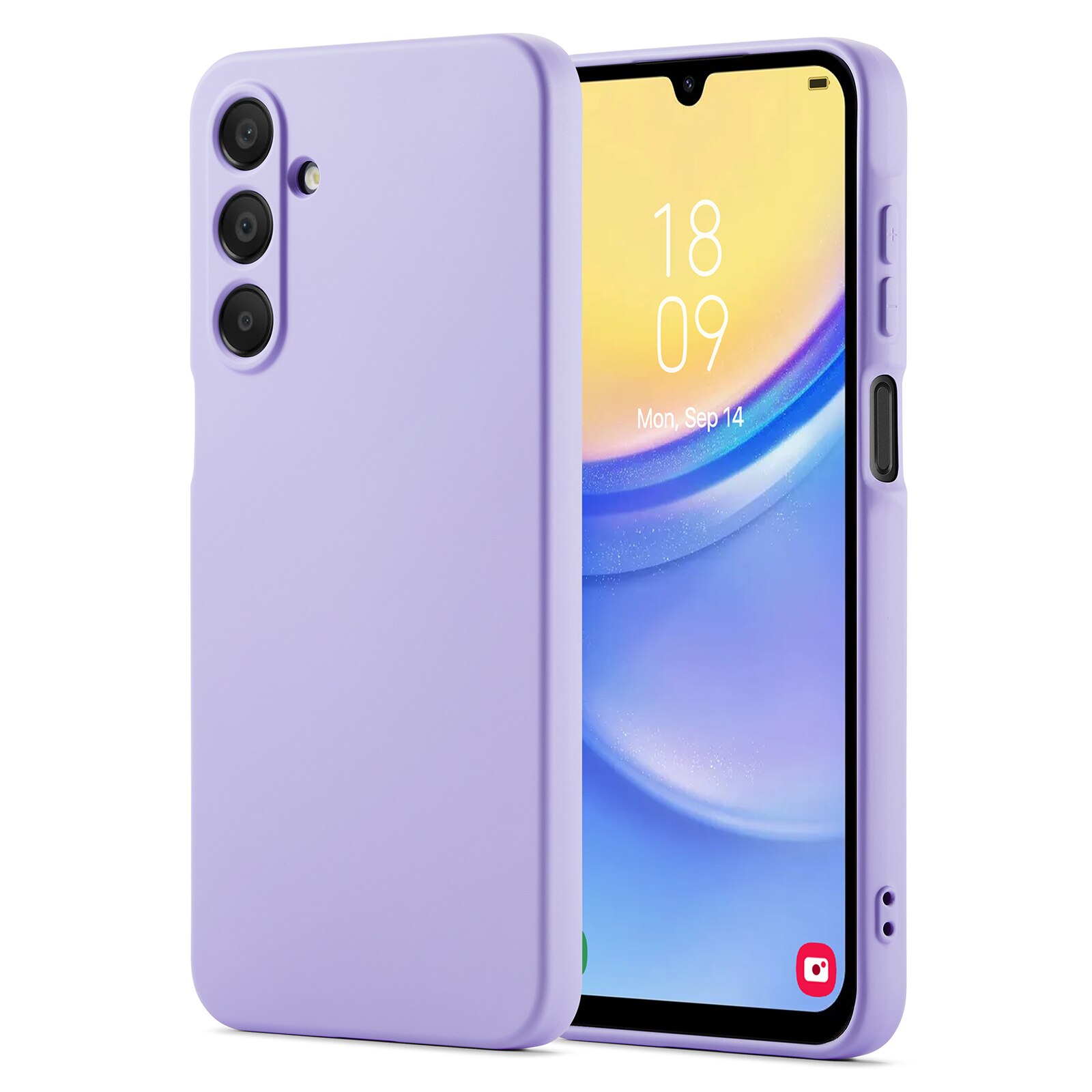 Cover TPU resistente agli urti Samsung Galaxy A16 Viola