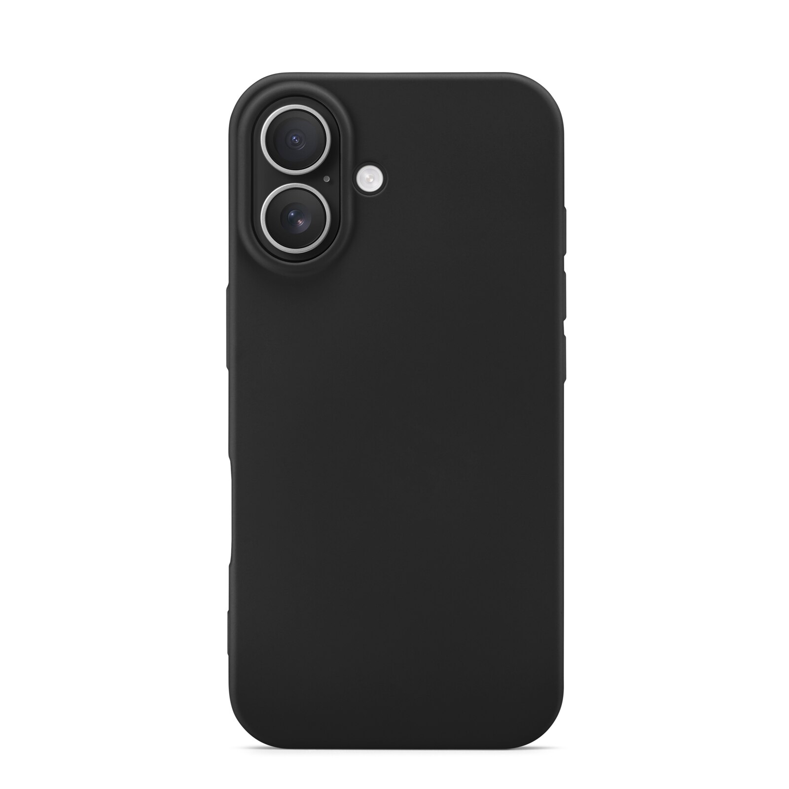 Cover TPU resistente agli urti iPhone 16 Plus Nero