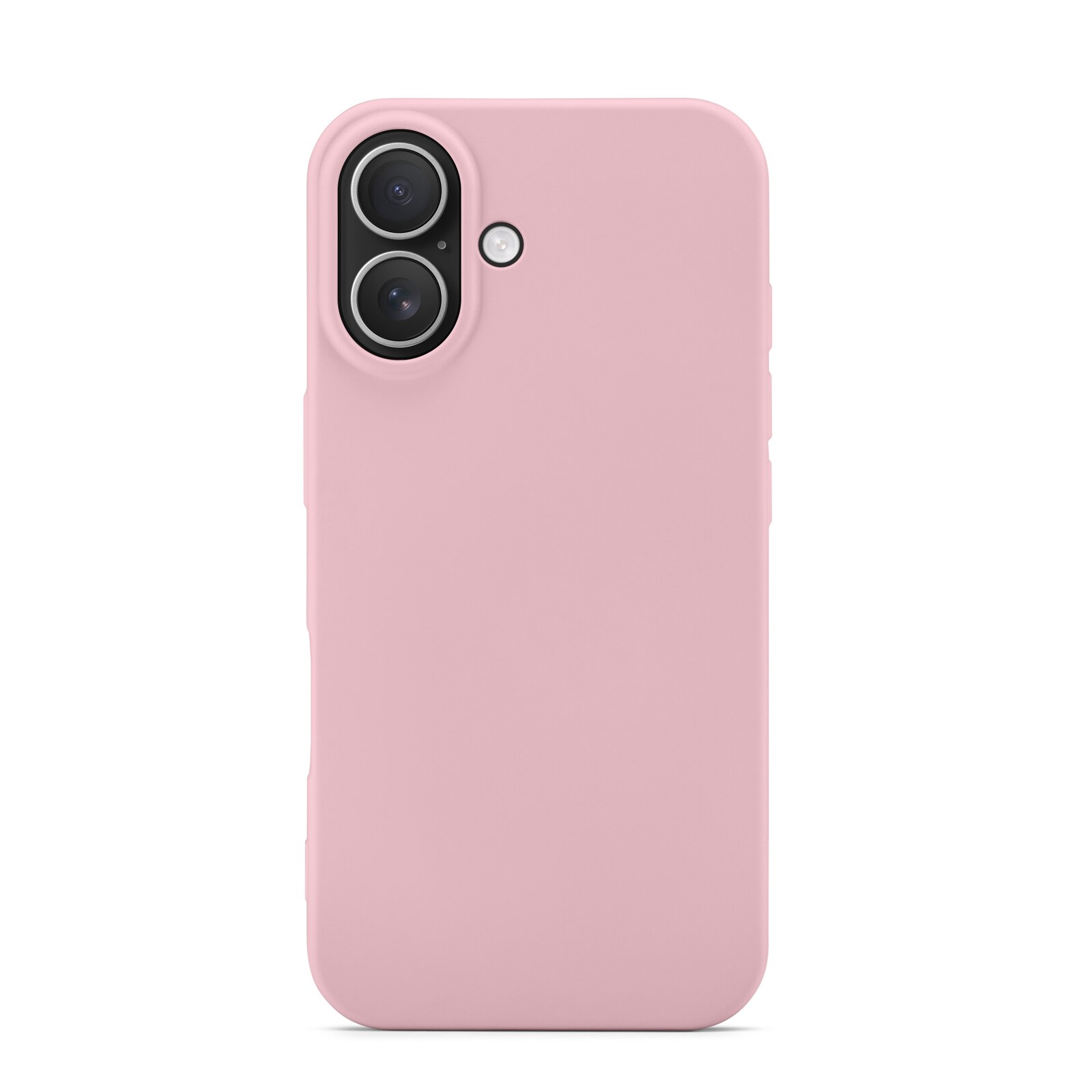 Cover TPU resistente agli urti iPhone 16 Plus Rosa