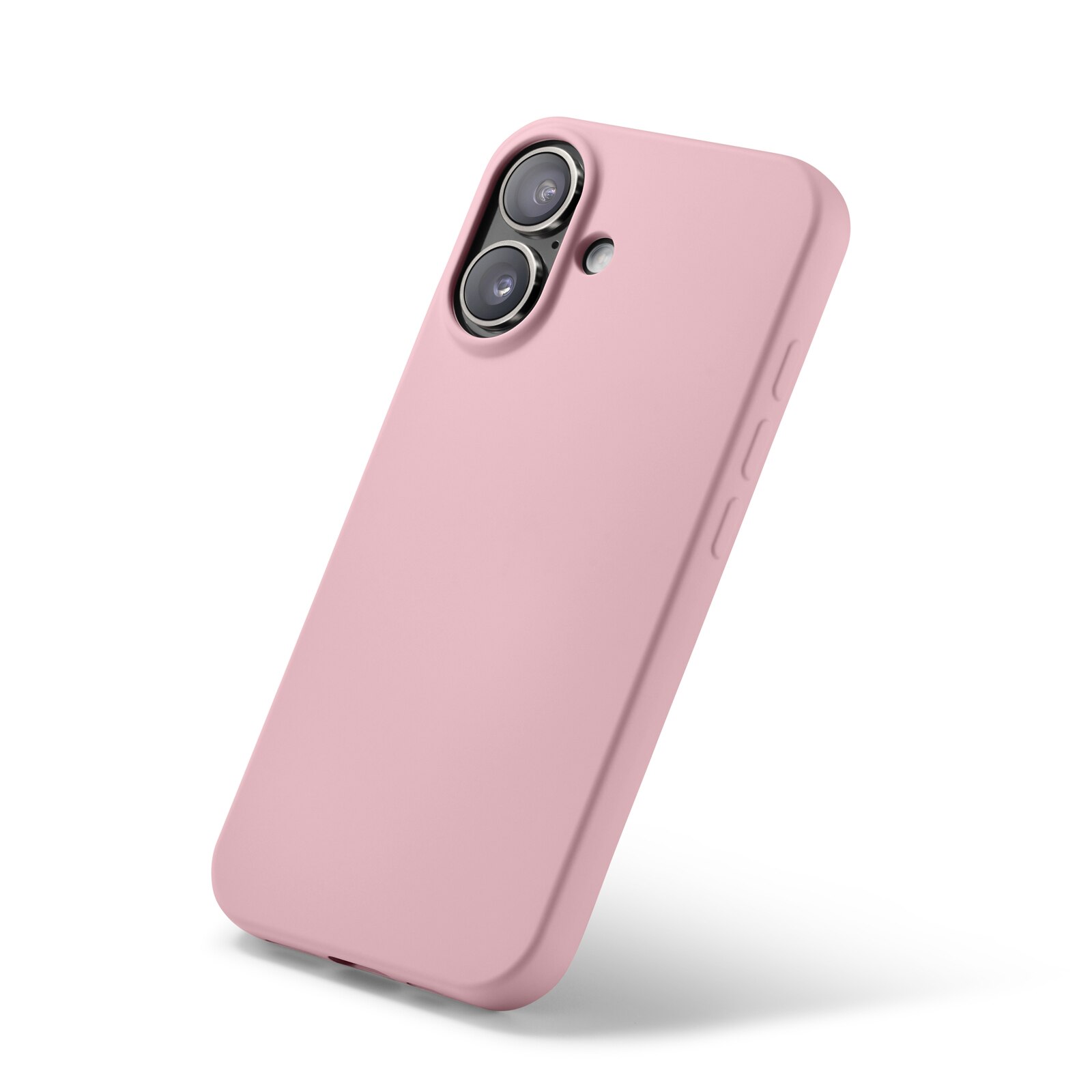 Cover TPU resistente agli urti iPhone 16 Rosa