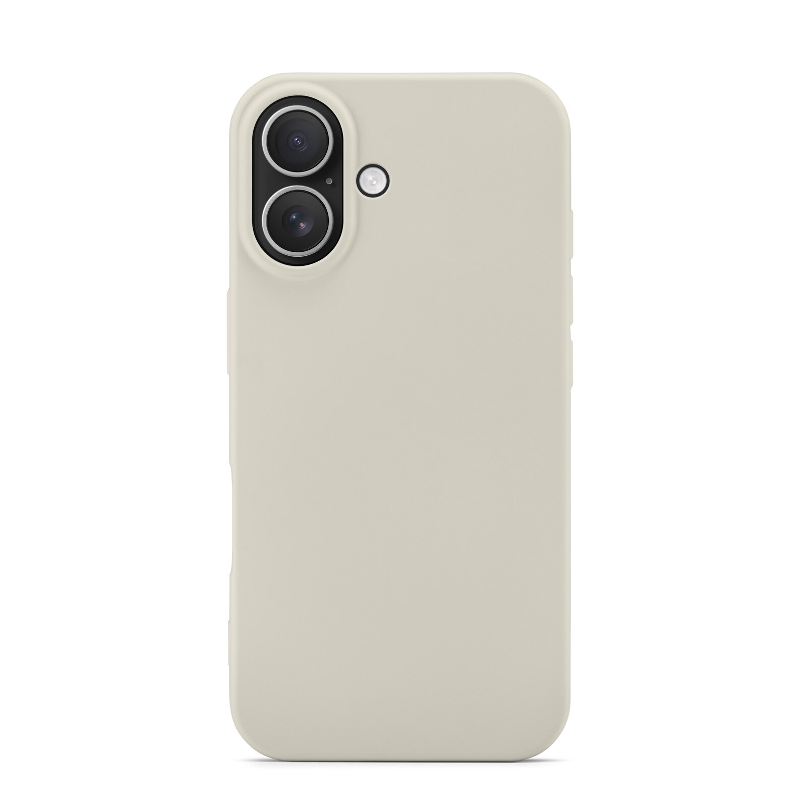 Cover TPU resistente agli urti iPhone 16 Beige