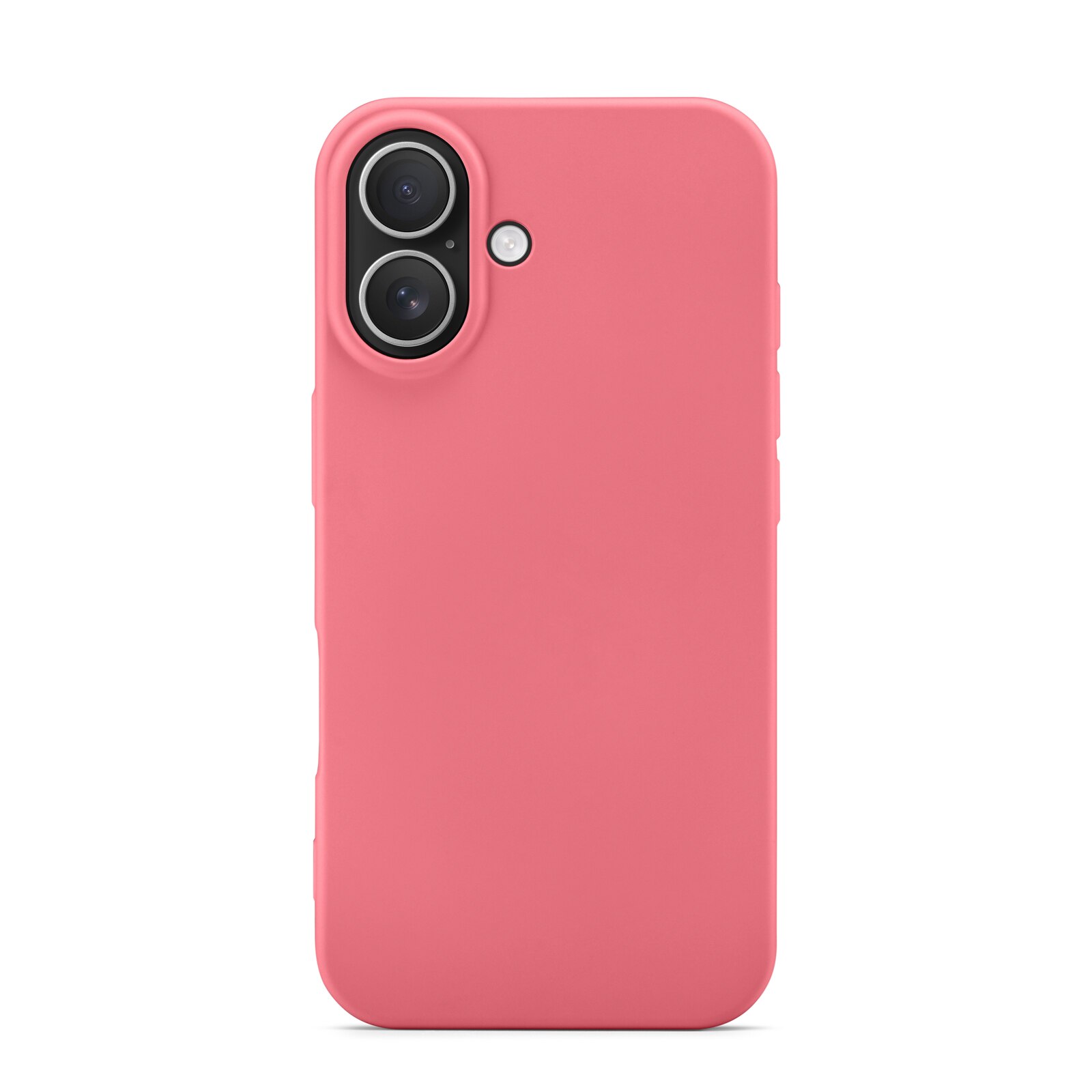 Cover TPU resistente agli urti iPhone 16 Cerise