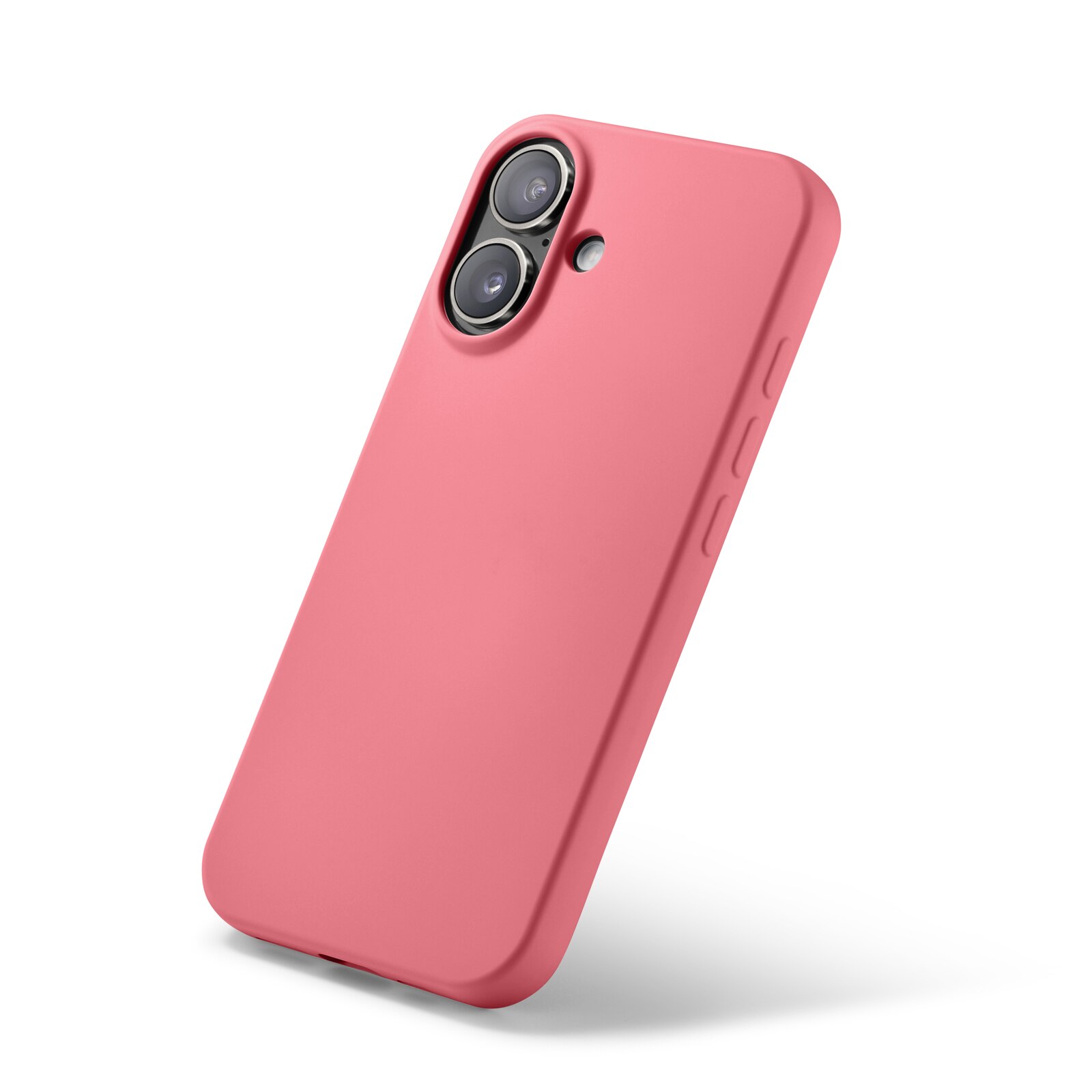 Cover TPU resistente agli urti iPhone 16 Cerise