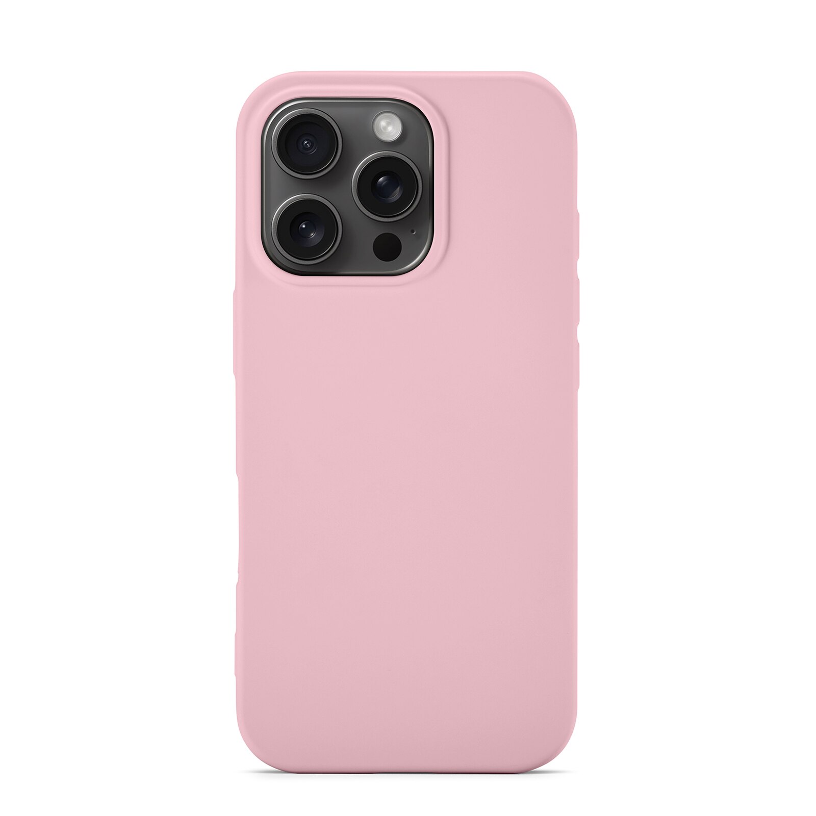 Cover TPU resistente agli urti iPhone 16 Pro Rosa