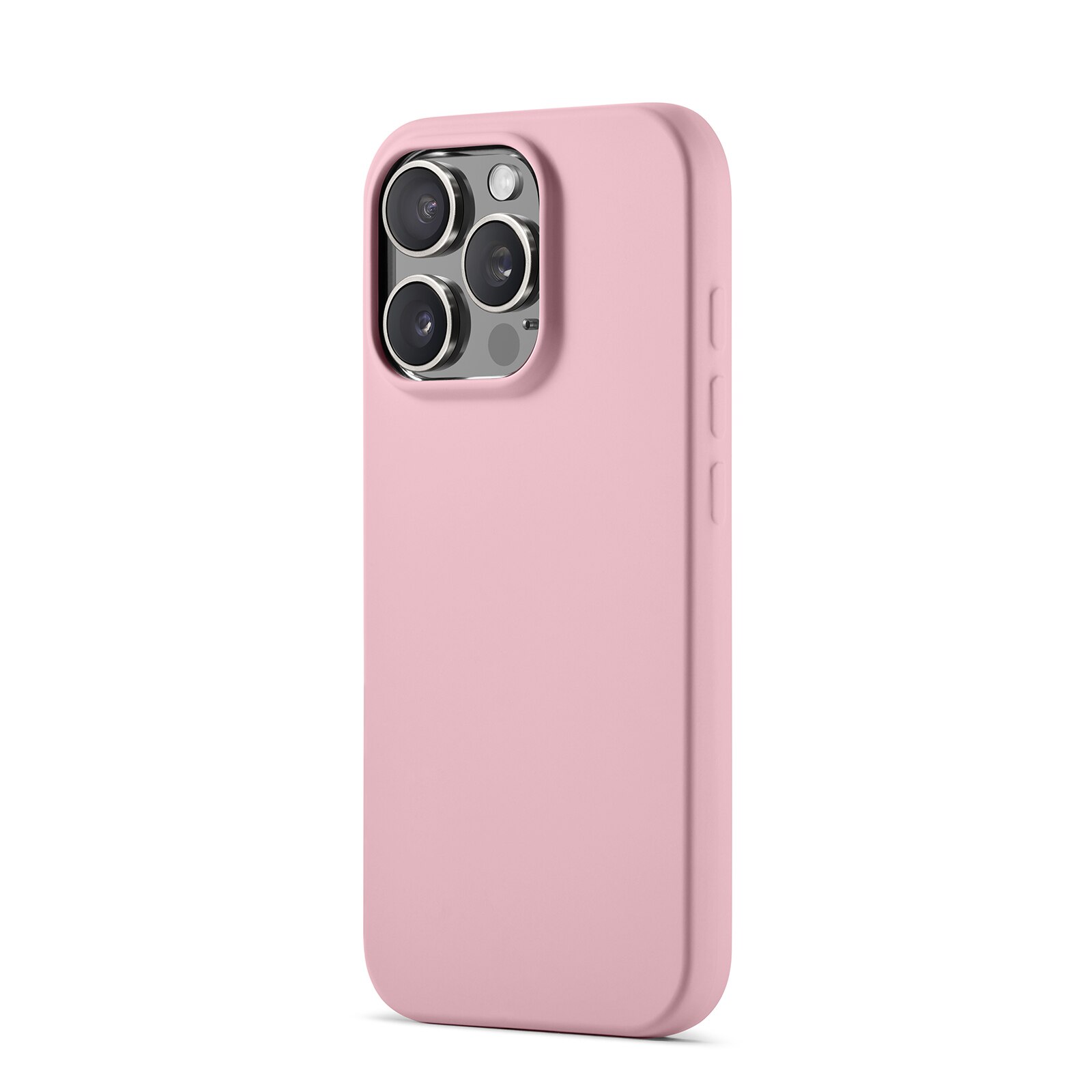 Cover TPU resistente agli urti iPhone 16 Pro Rosa