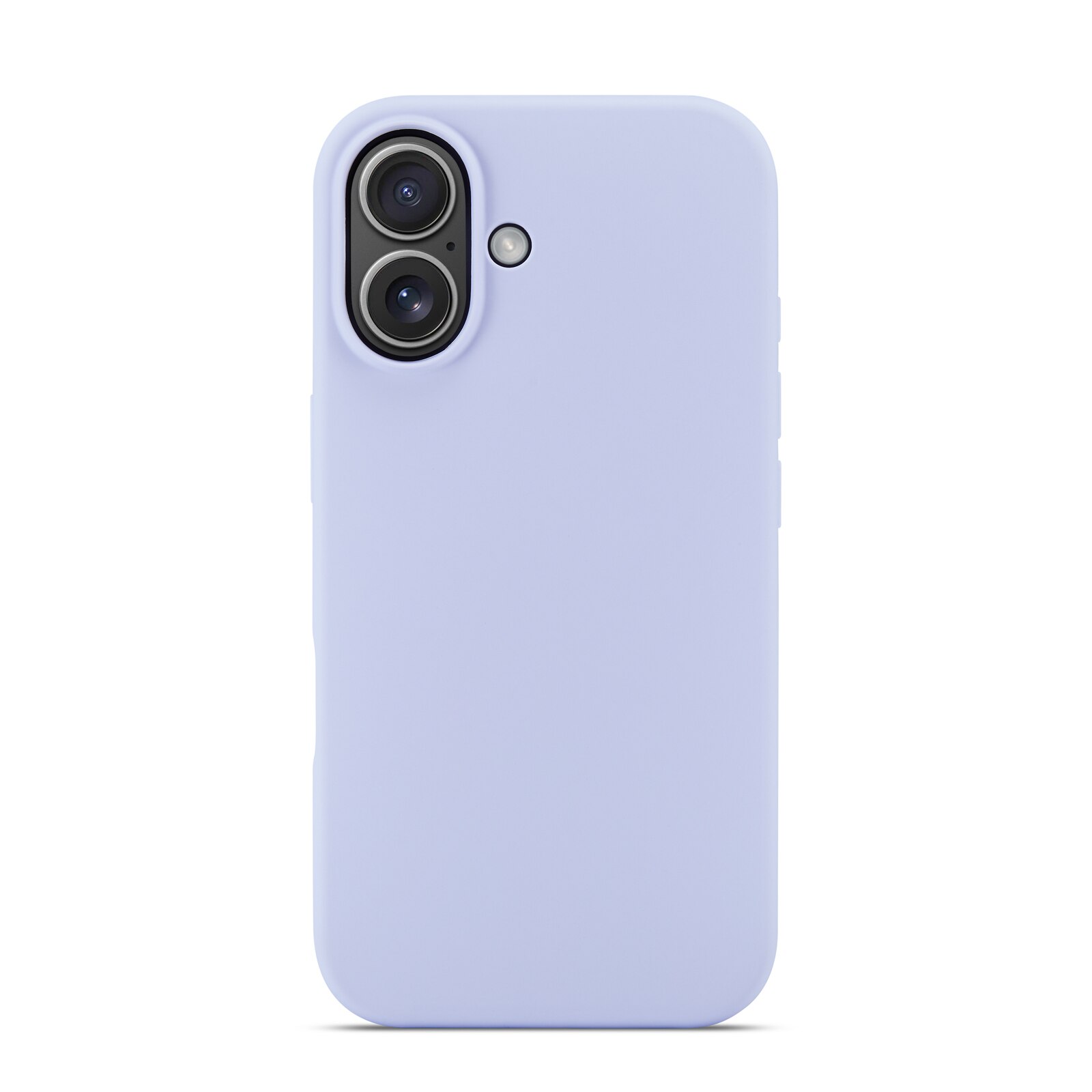 Cover in silicone iPhone 16 viola