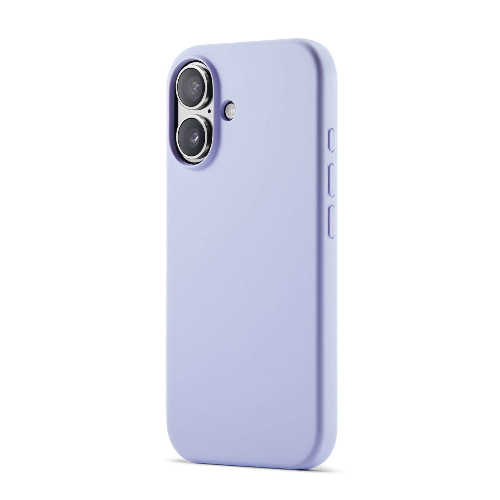 Cover in silicone iPhone 16 viola