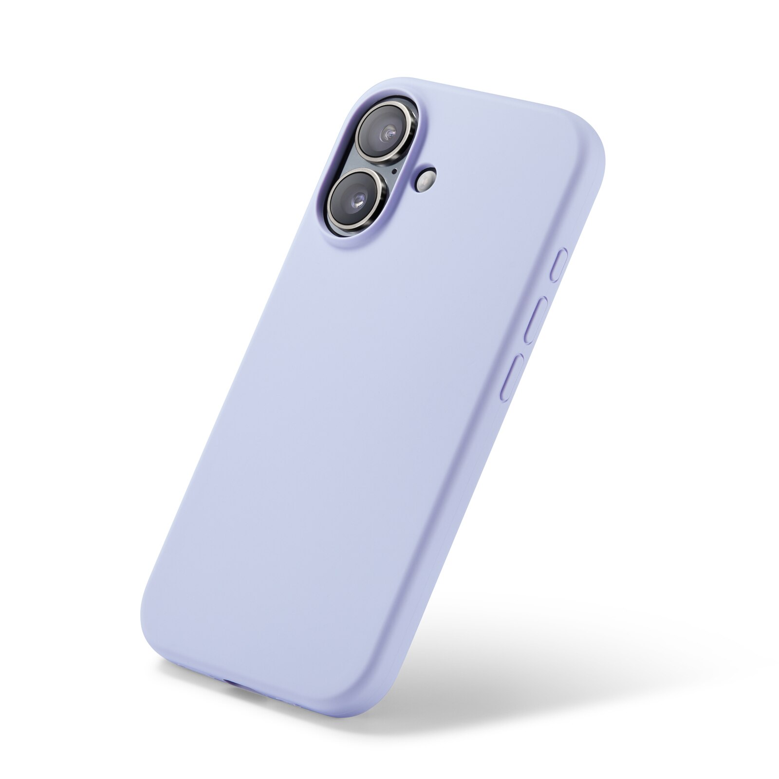 Cover in silicone iPhone 16 viola