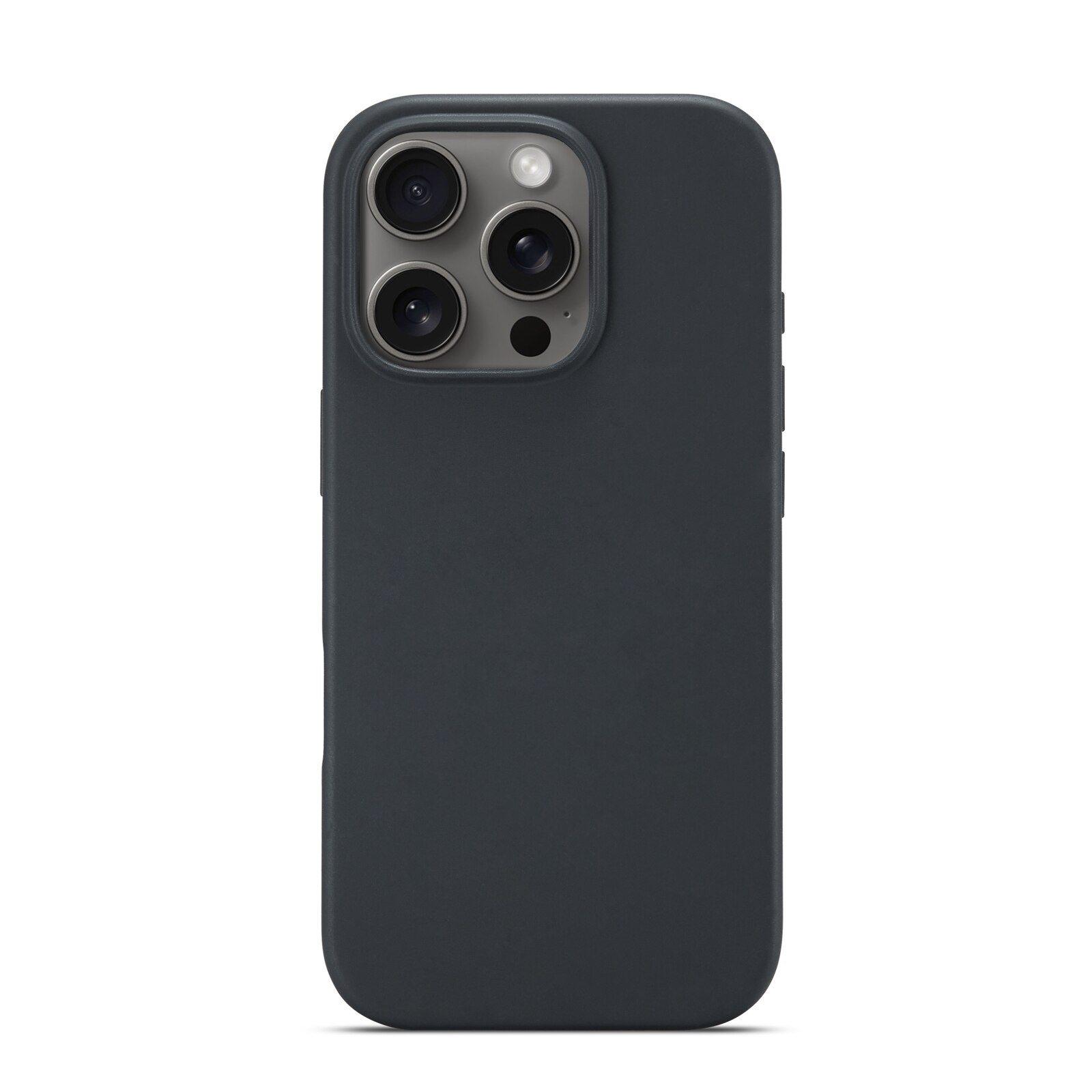 Cover in silicone iPhone 16 Pro nero