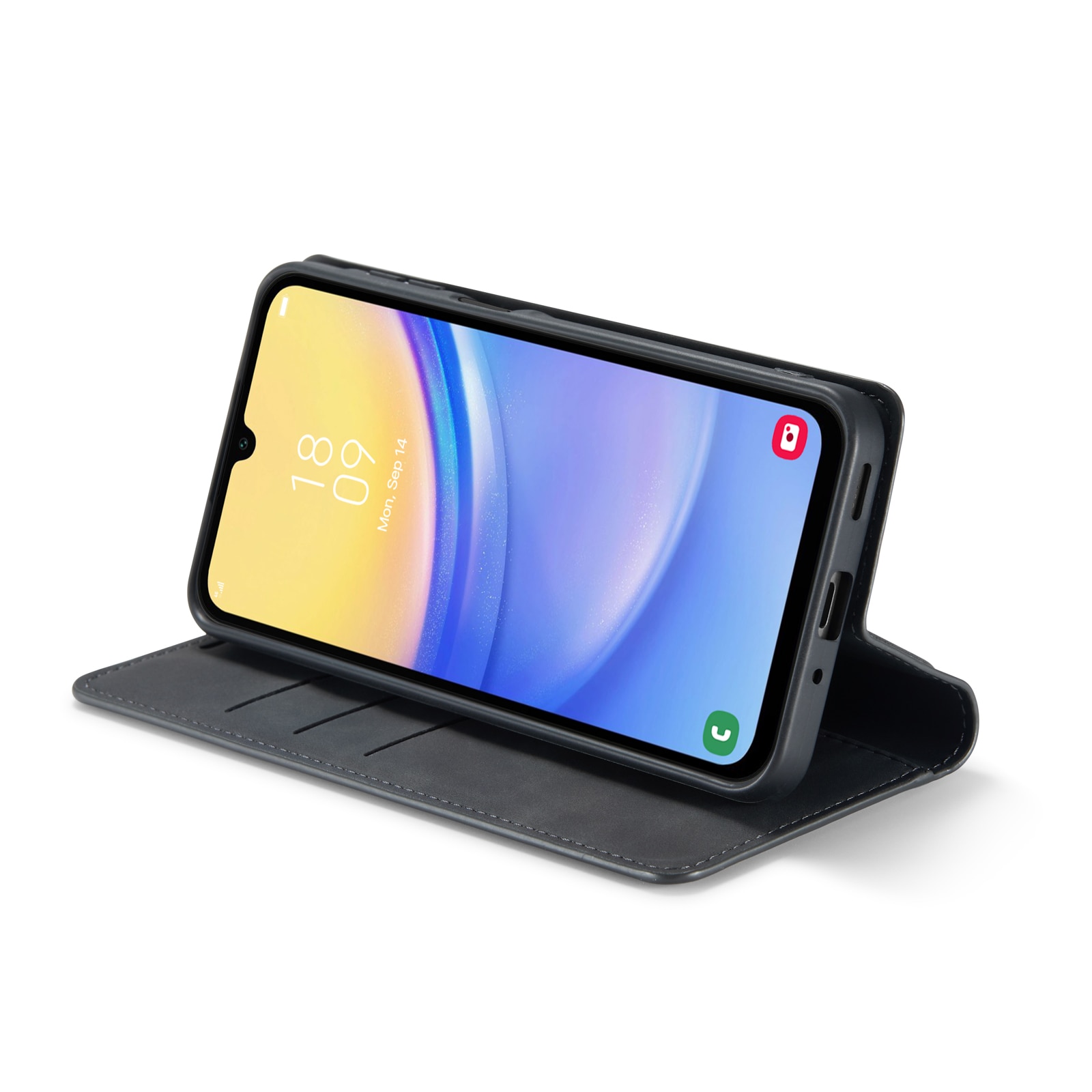 Cover portafoglio sottili Samsung Galaxy A16 nero