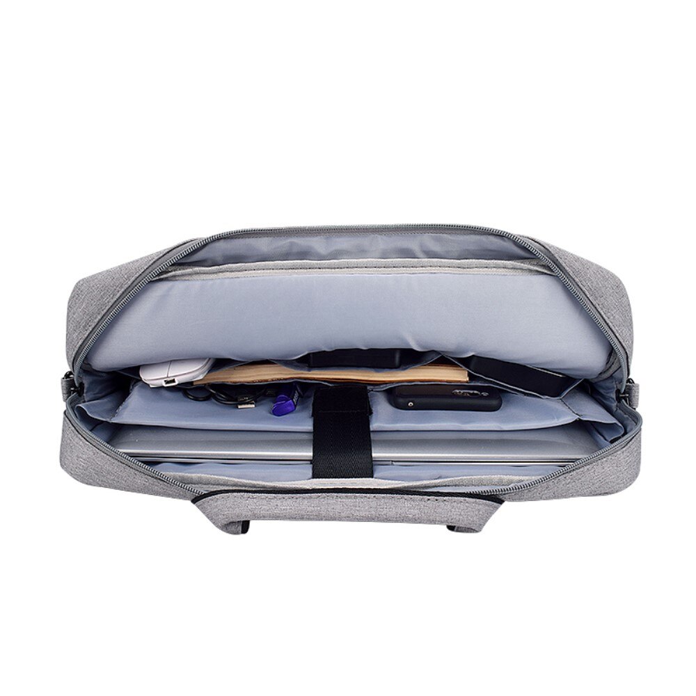 Borsa per laptop con tracolla up to 13,3" grigio