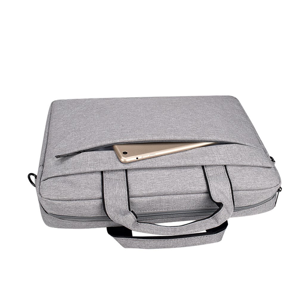 Borsa per laptop con tracolla up to 13,3" grigio