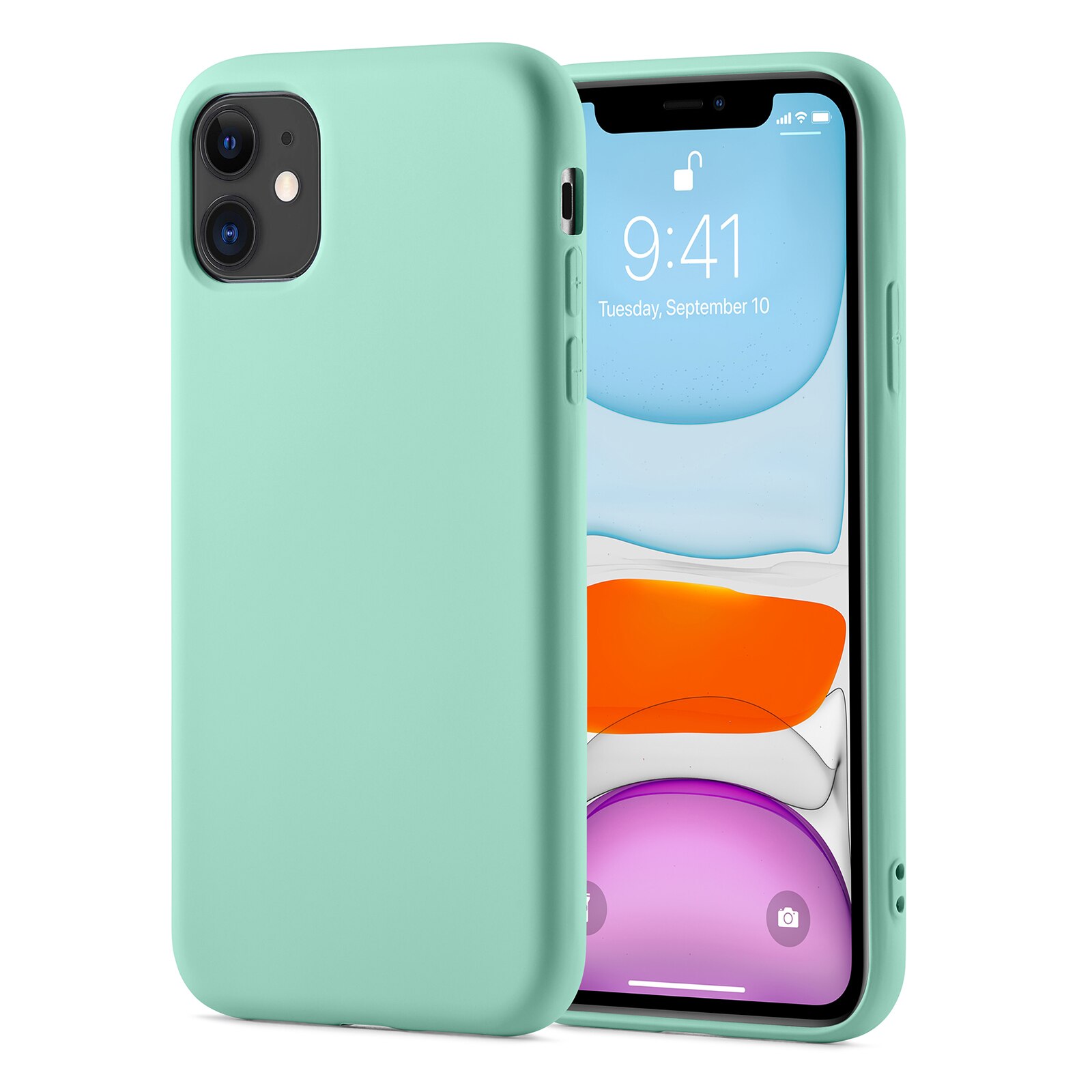 Cover TPU iPhone 11 verde