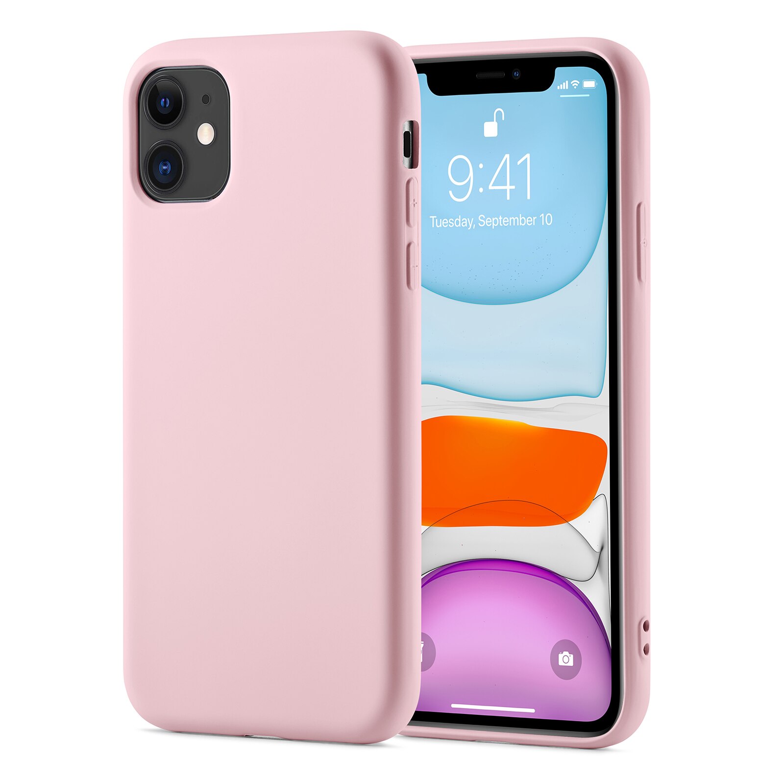 Cover TPU iPhone 11 rosa