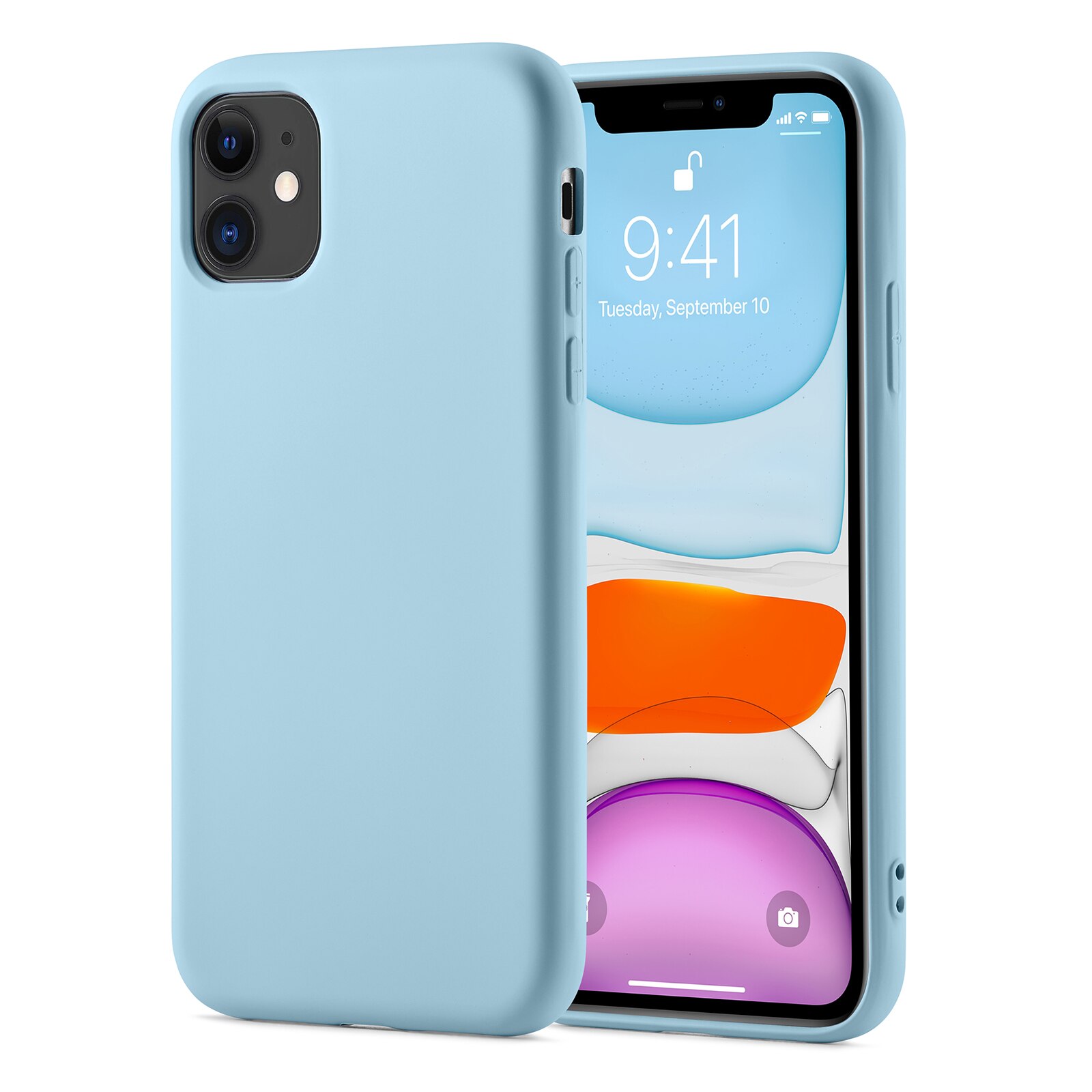 Cover TPU iPhone 11 Blu