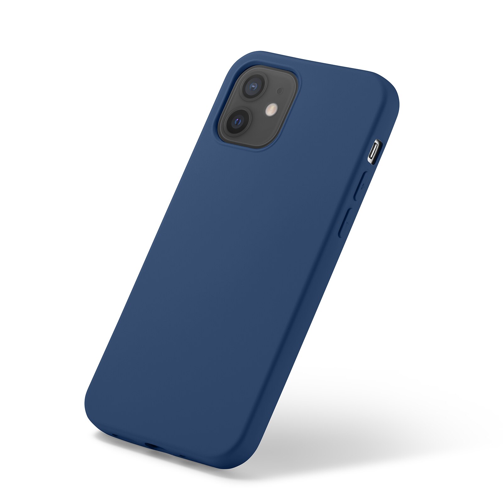 Cover TPU iPhone 12/iPhone 12 Pro blu scuro