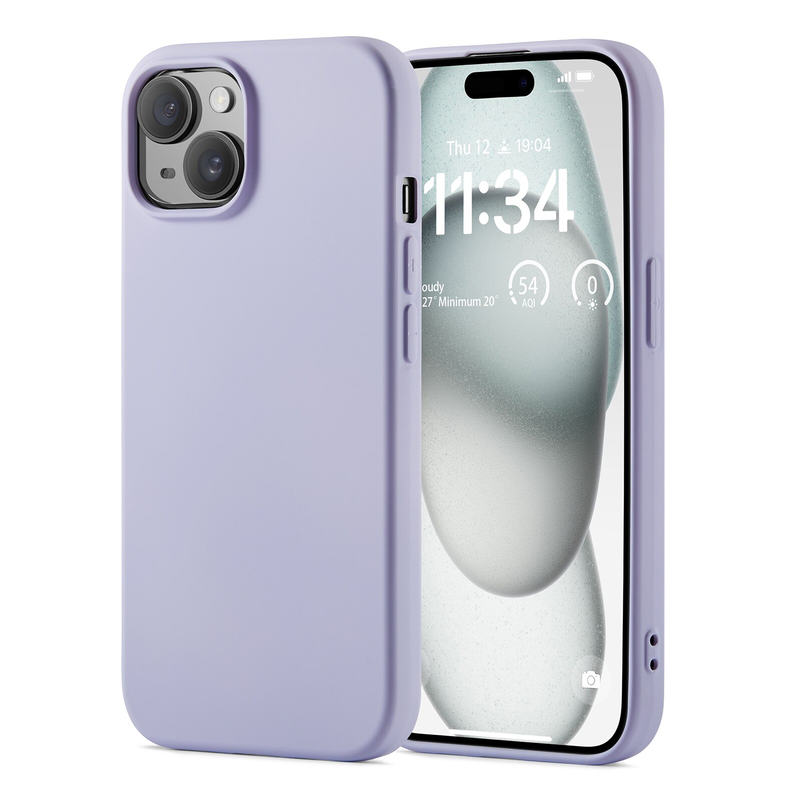 Cover TPU iPhone 15 viola