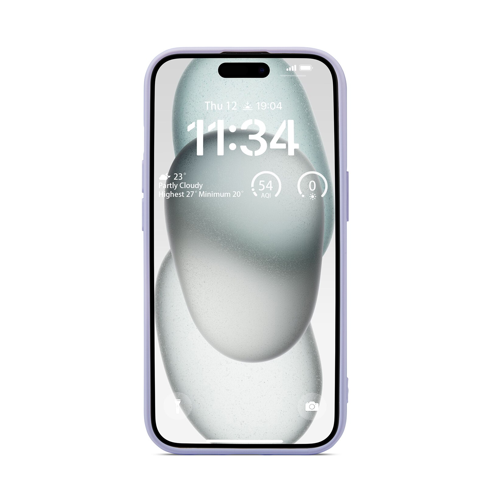 Cover TPU iPhone 15 viola