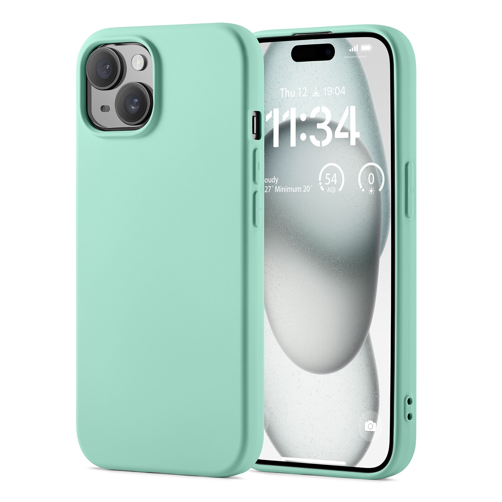 Cover TPU iPhone 14 verde