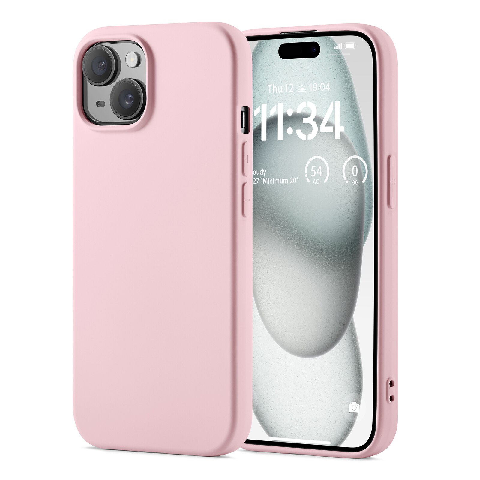 Cover TPU iPhone 14 rosa