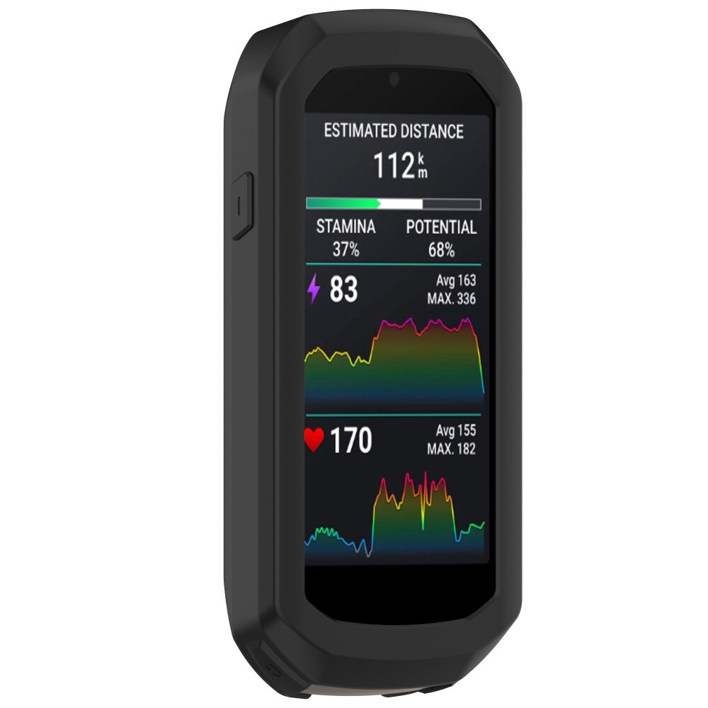 Cover in silicone Garmin Edge 1050 nero