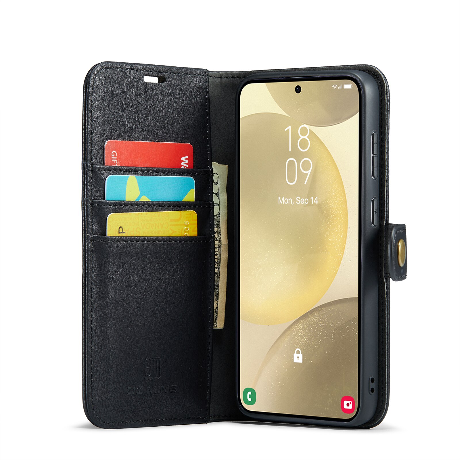 Cover portafoglio Magnet Wallet Samsung Galaxy S25 Plus Black