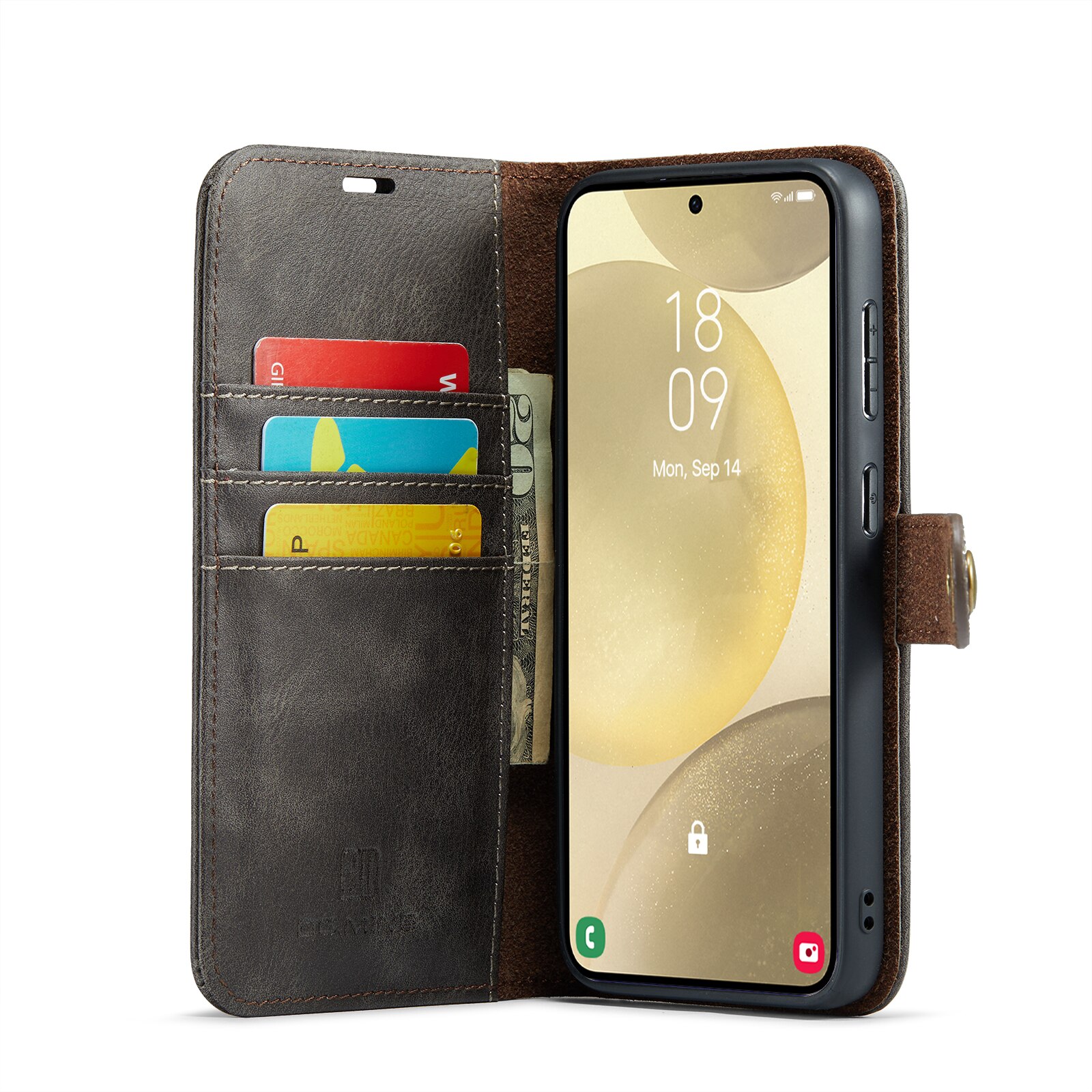 Cover portafoglio Magnet Wallet Samsung Galaxy A56 Cognac