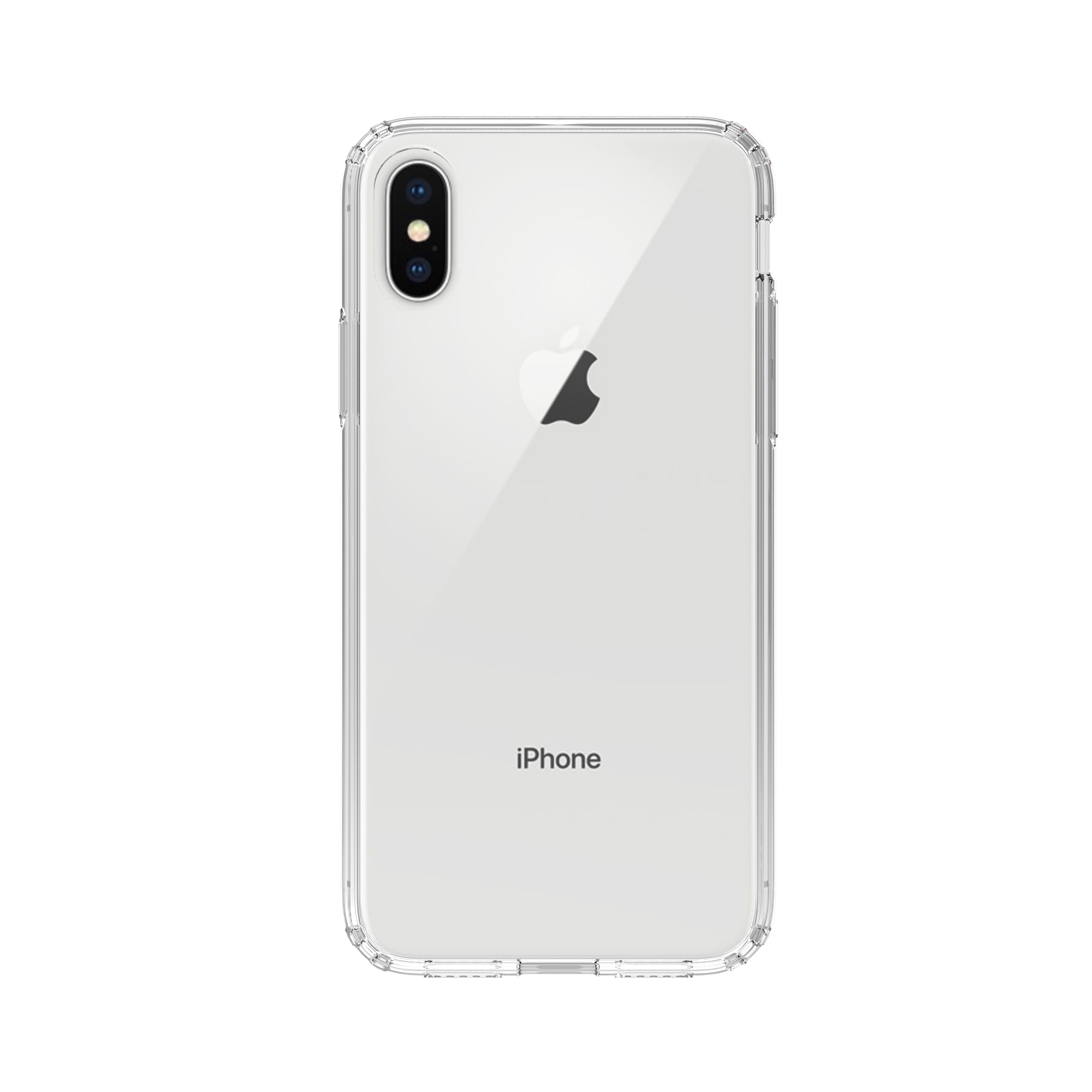 Cover ibride per iPhone X/XS trasparente