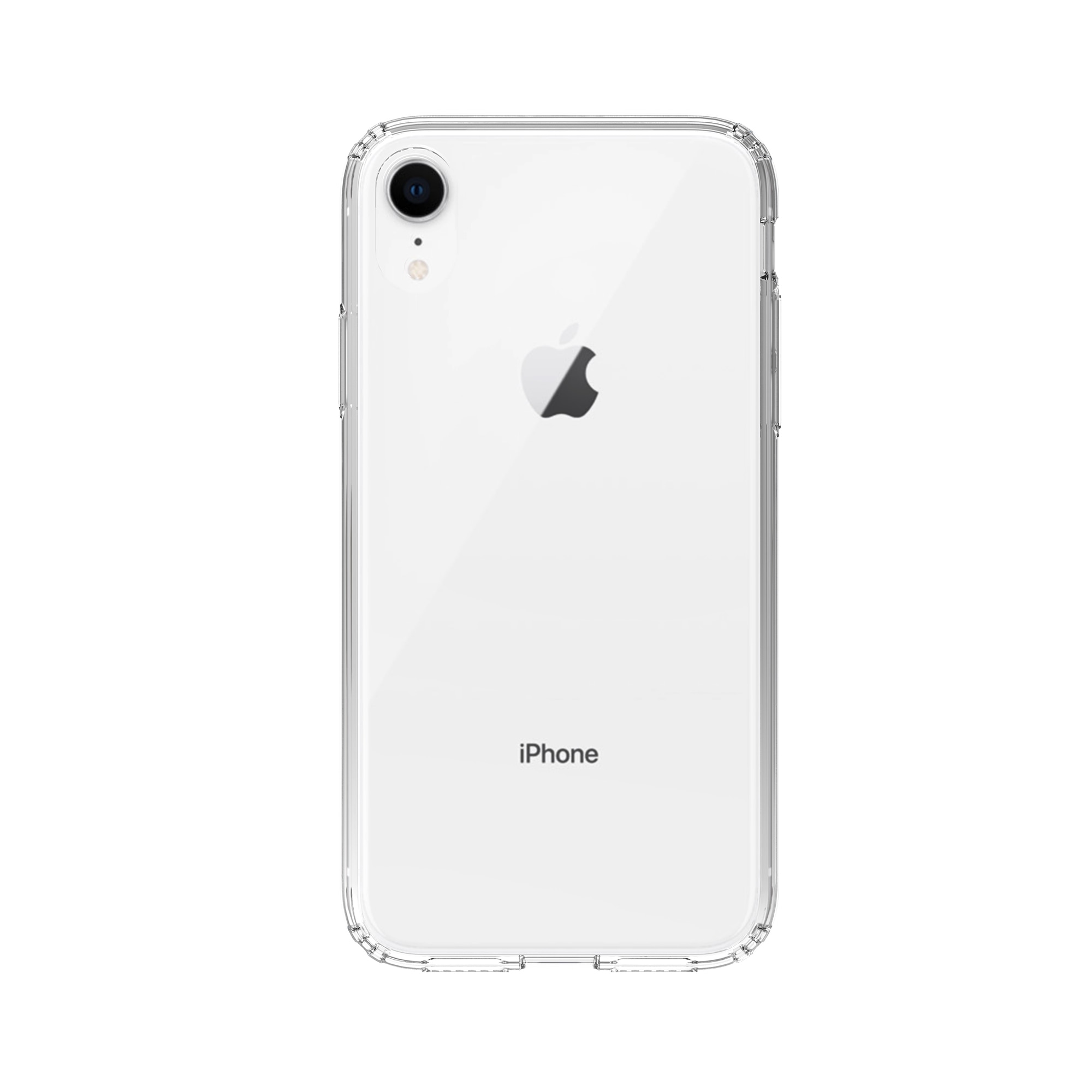 Cover ibride per iPhone Xr trasparente