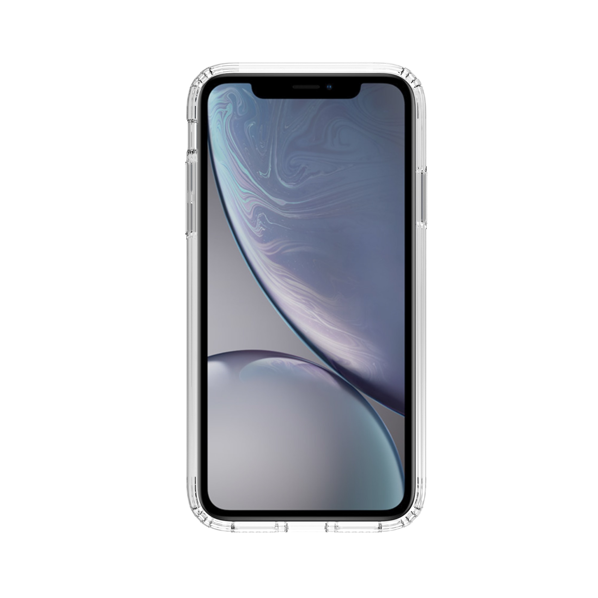 Cover ibride per iPhone Xr trasparente