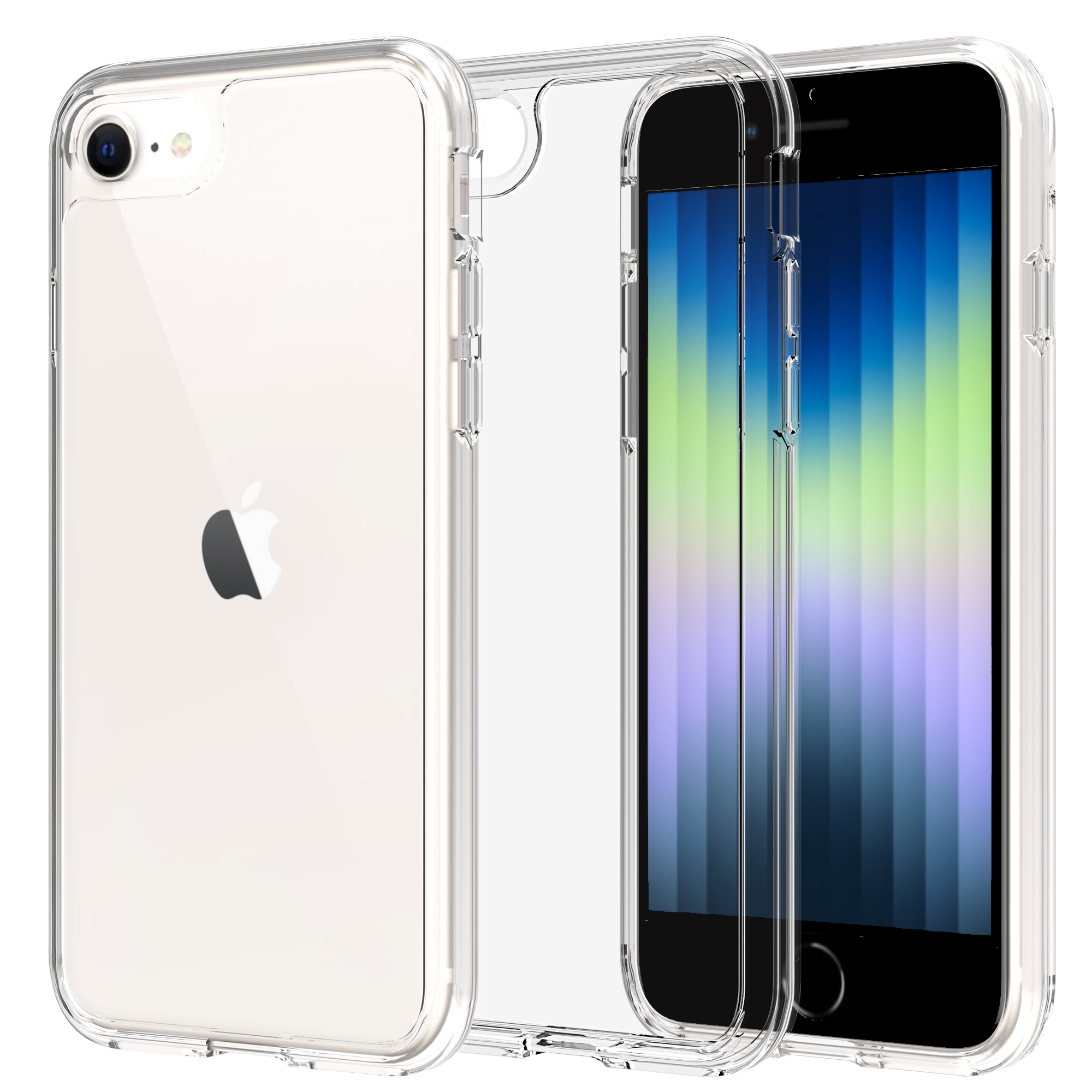 Cover ibride per iPhone 7 trasparente