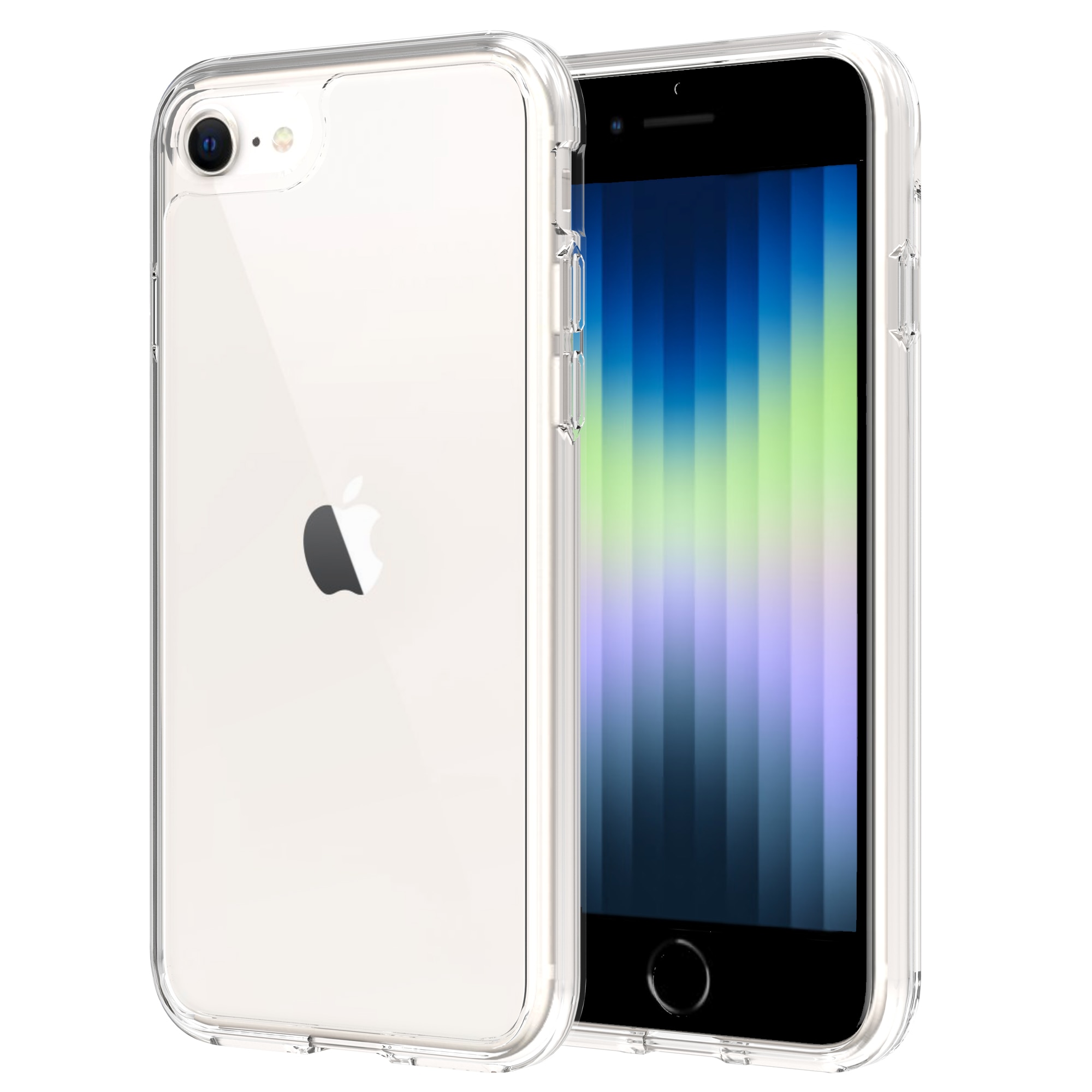 Cover ibride per iPhone 7 Trasparente