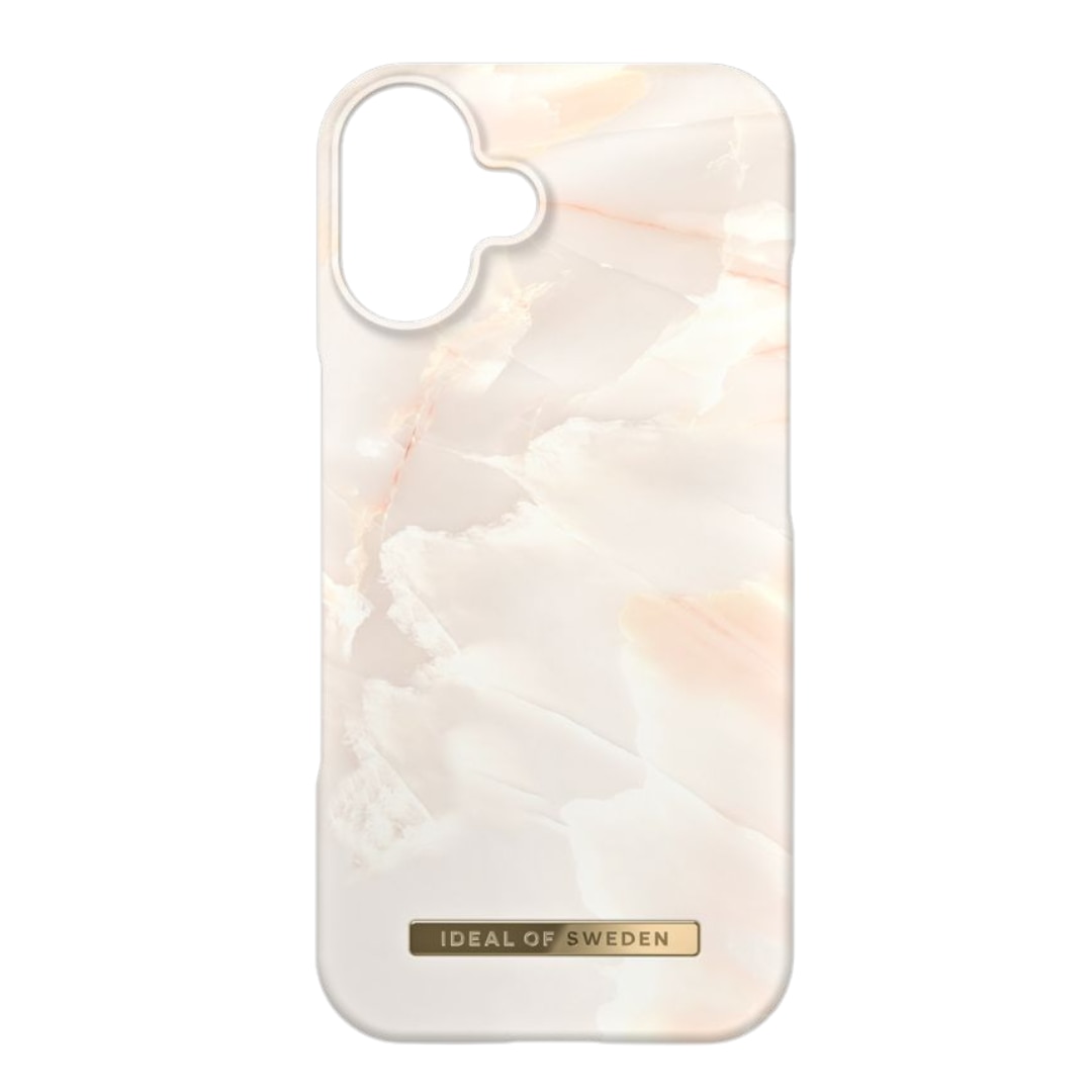 Cover Fashion Case iPhone 16 Rose Pearl Marble