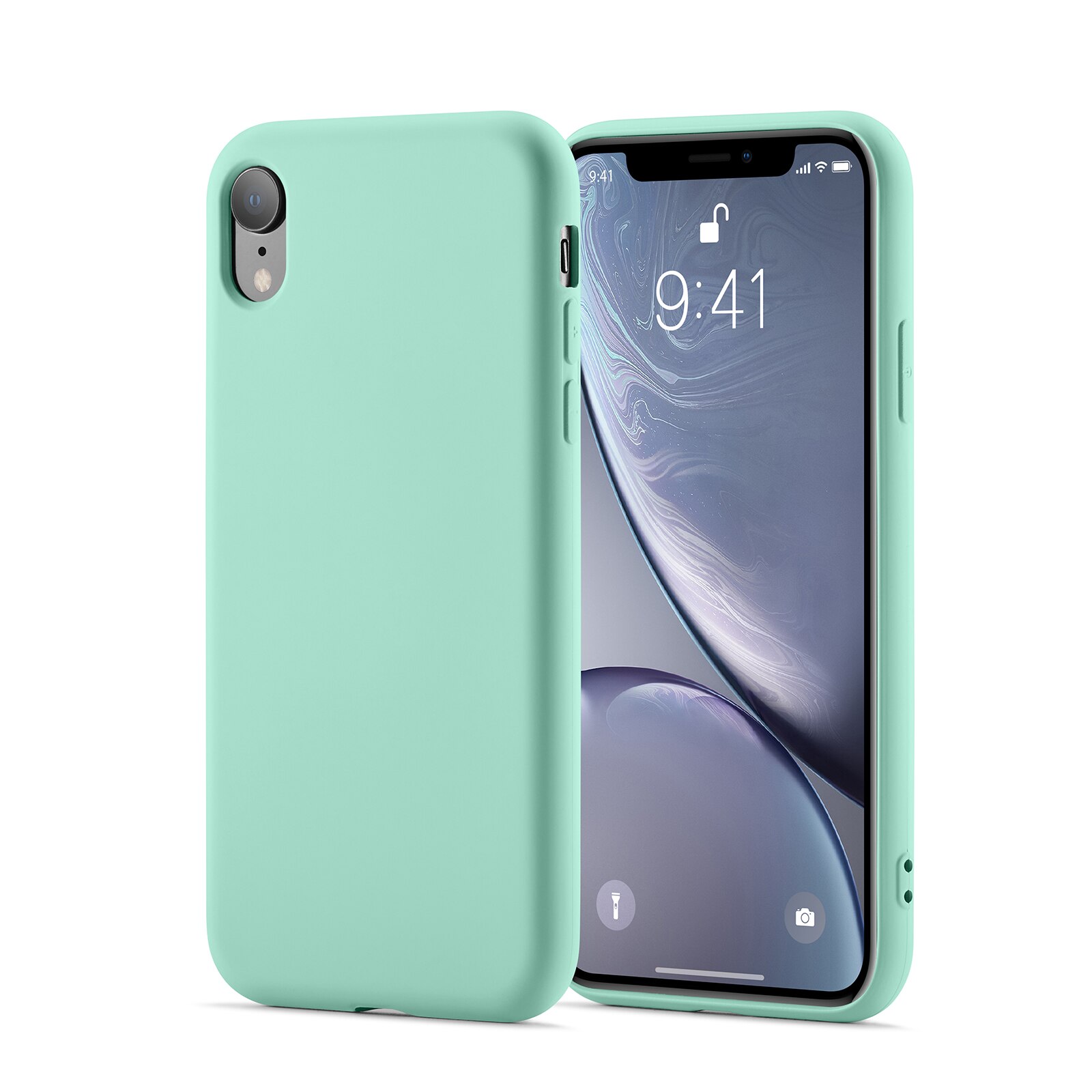 Cover TPU iPhone Xr verde