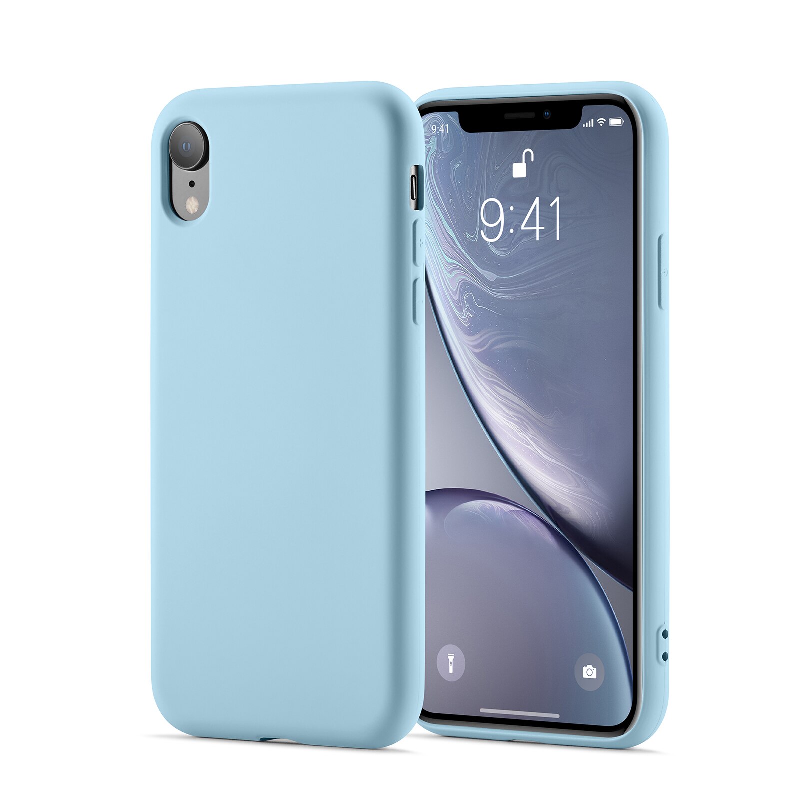 Cover TPU iPhone Xr blu