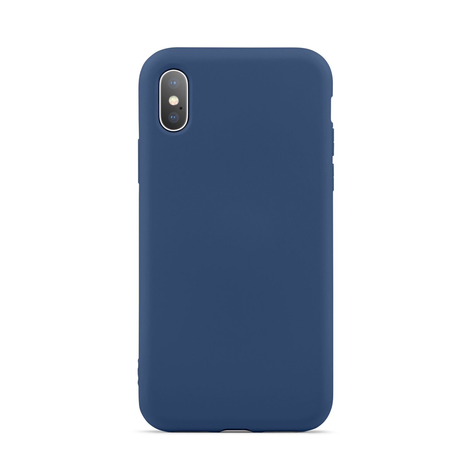 Cover TPU iPhone X/XS blu scuro