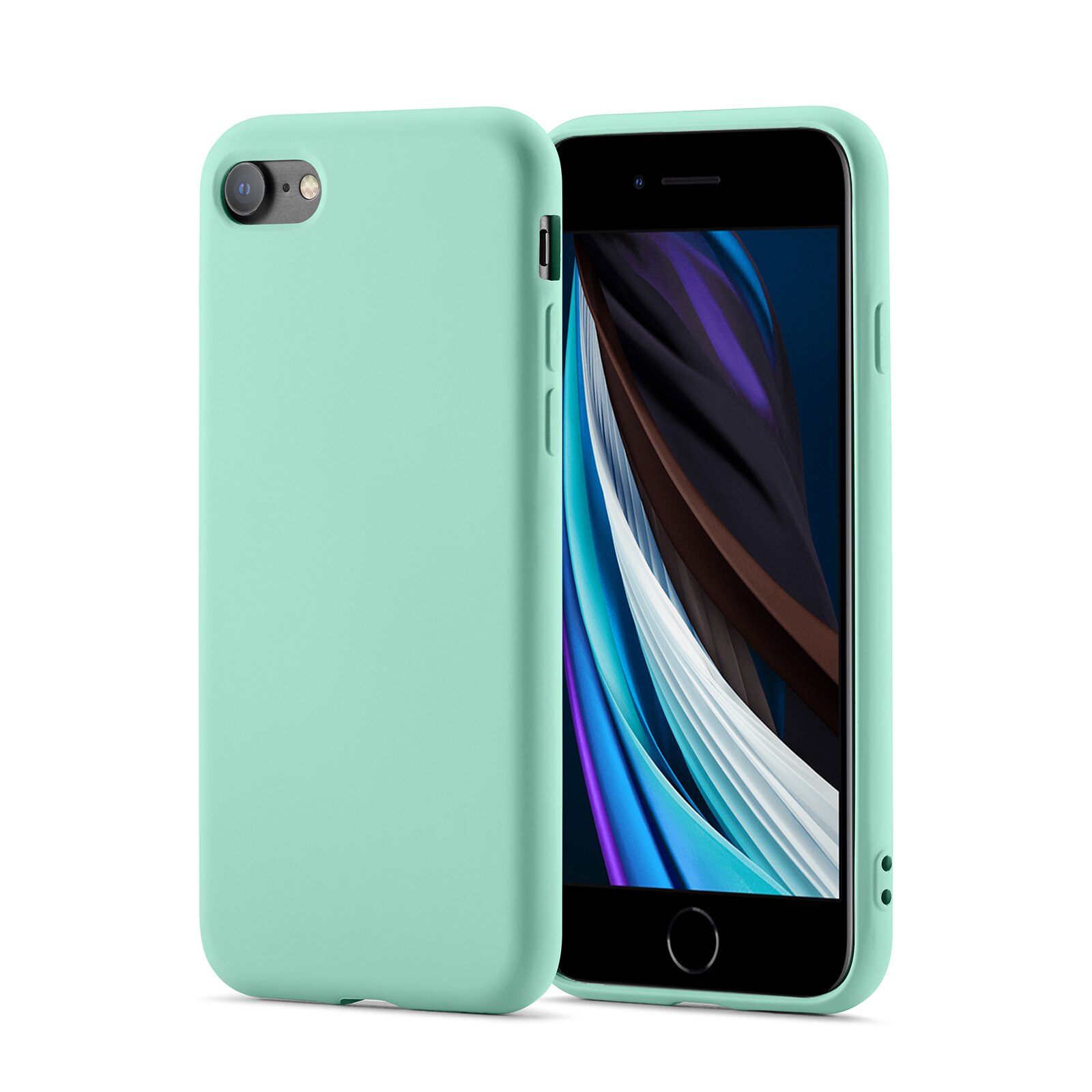 Cover TPU iPhone 7 Verde