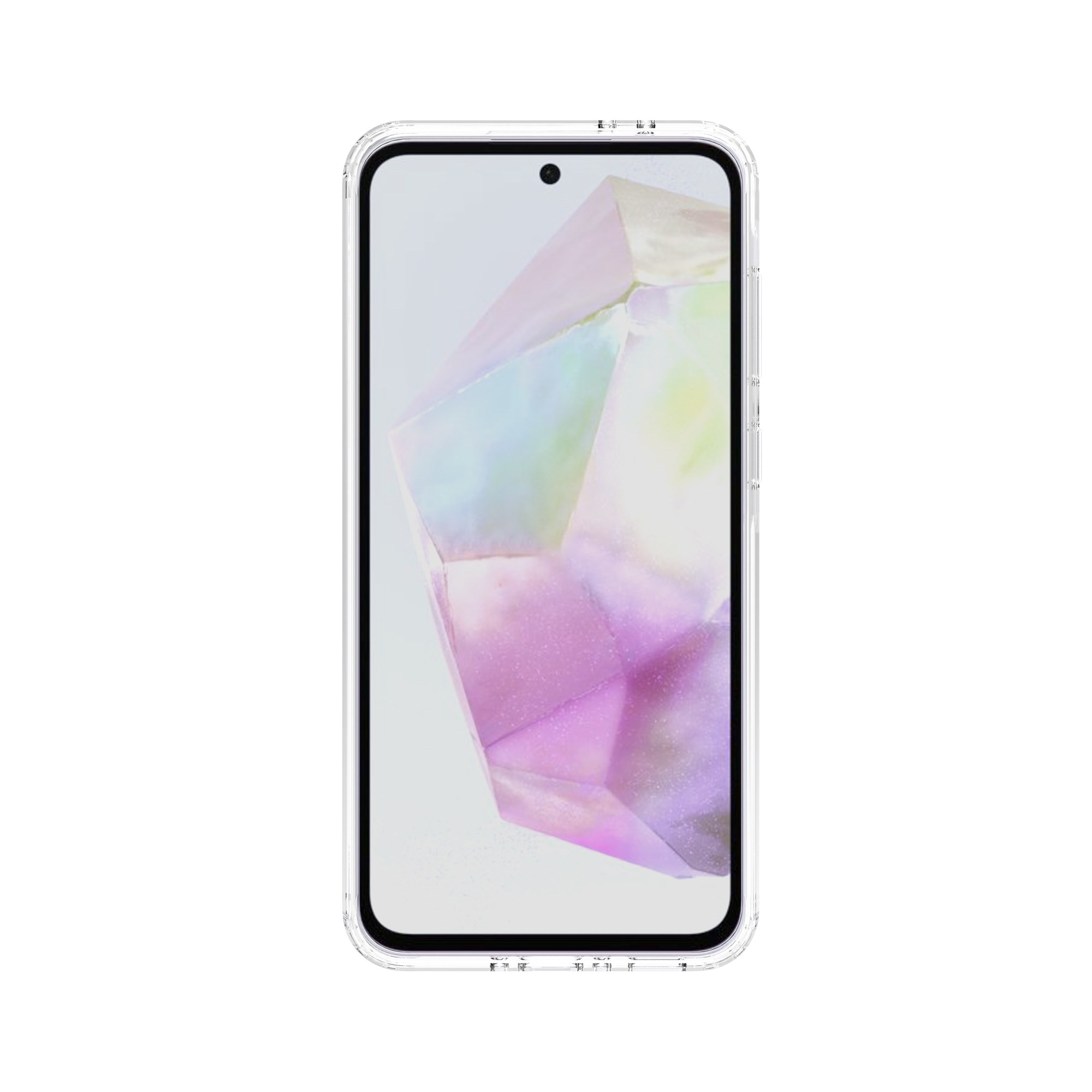 Cover ibride con MagSafe Samsung Galaxy A36 trasparente