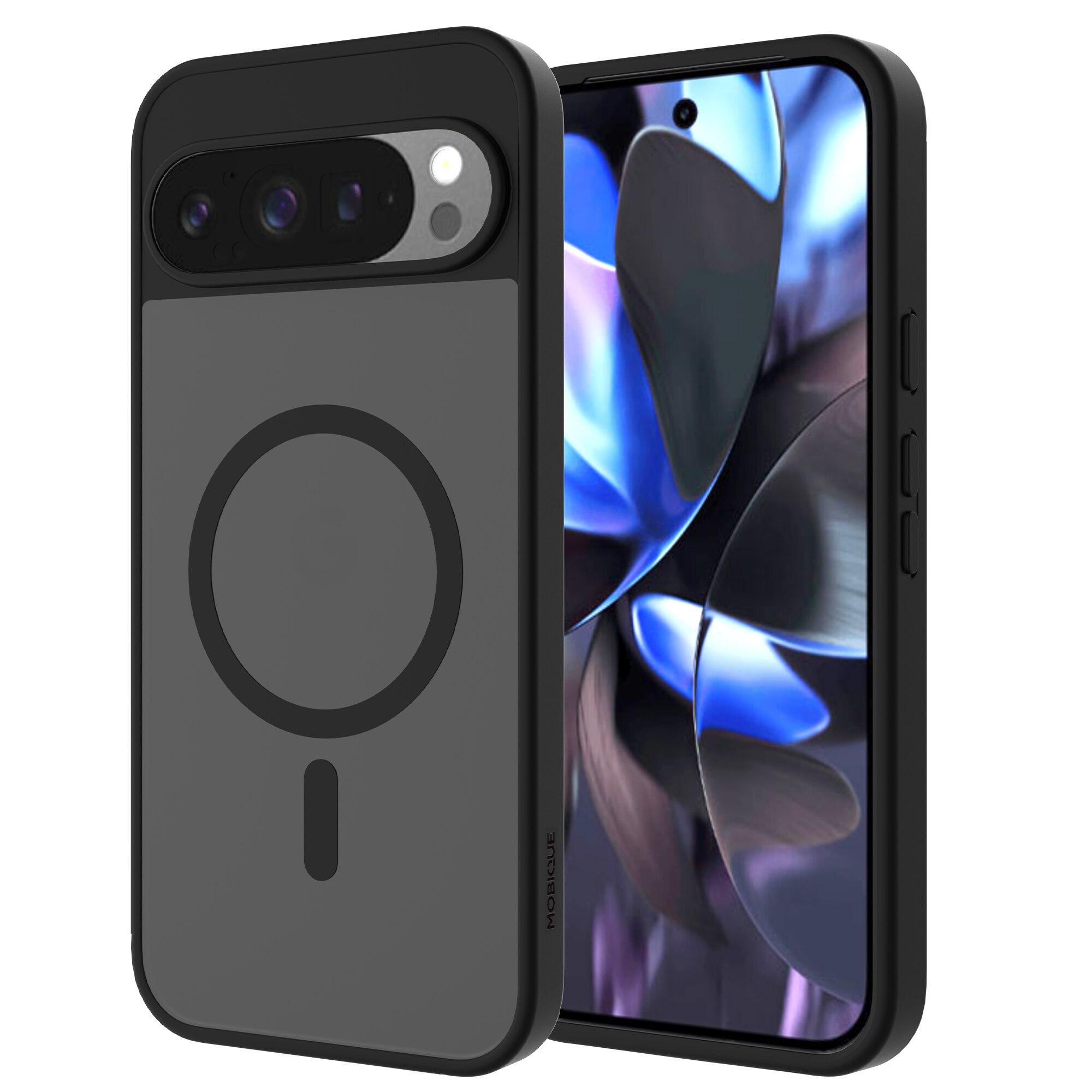 Cover Magnetic Hybrid Google Pixel 9 Pro XL Frosted Black