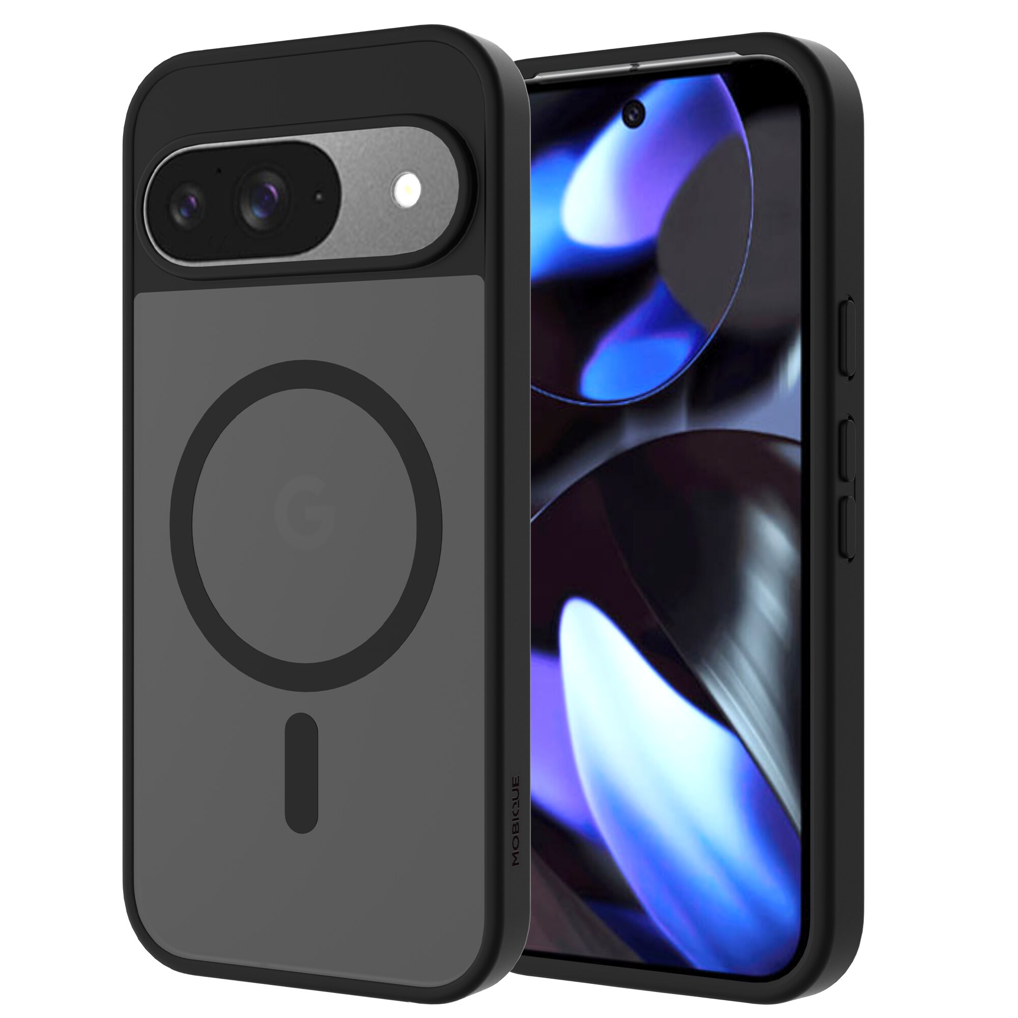 Cover Magnetic Hybrid Google Pixel 9 Frosted Black