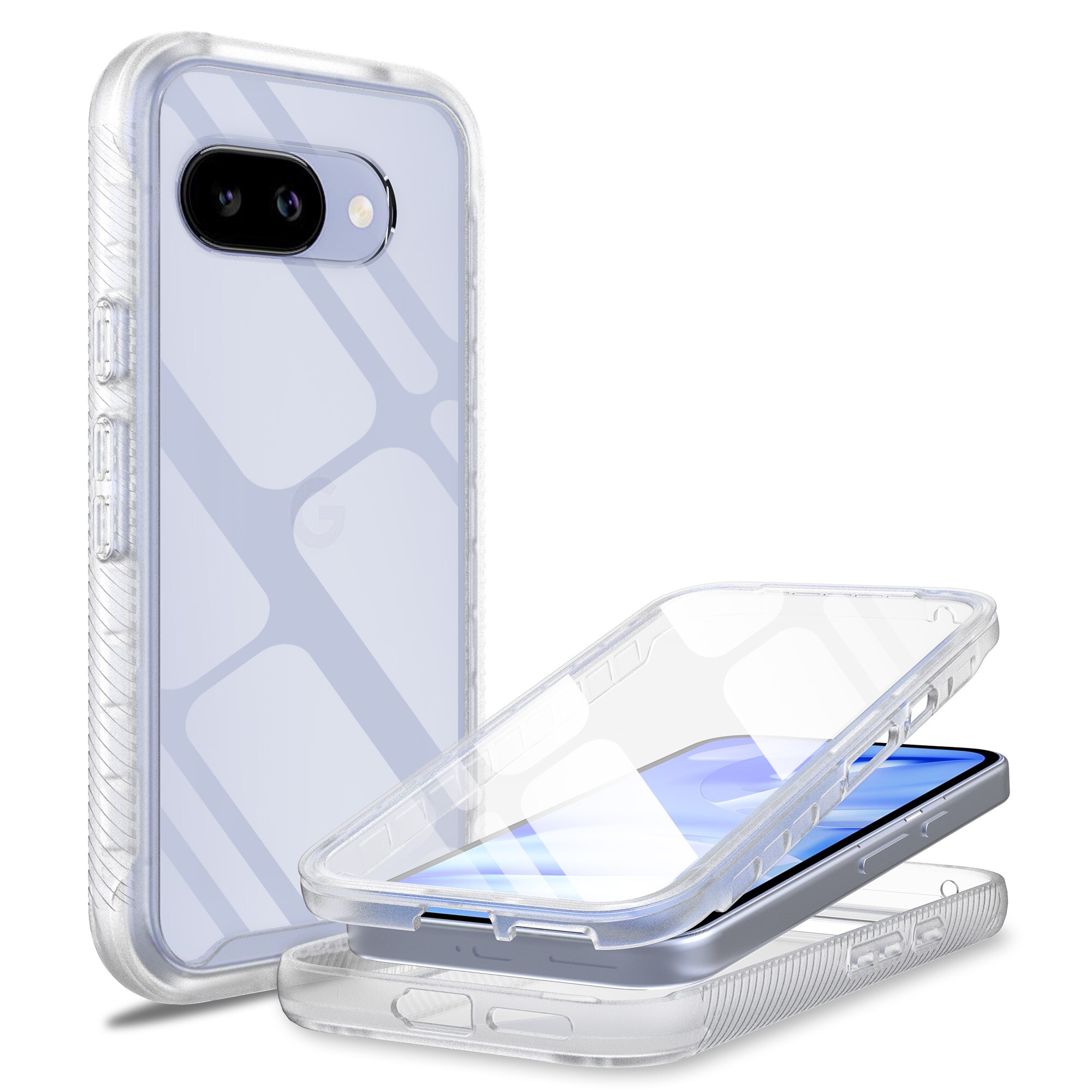 Cover Full Protection Google Pixel 9a Trasparente