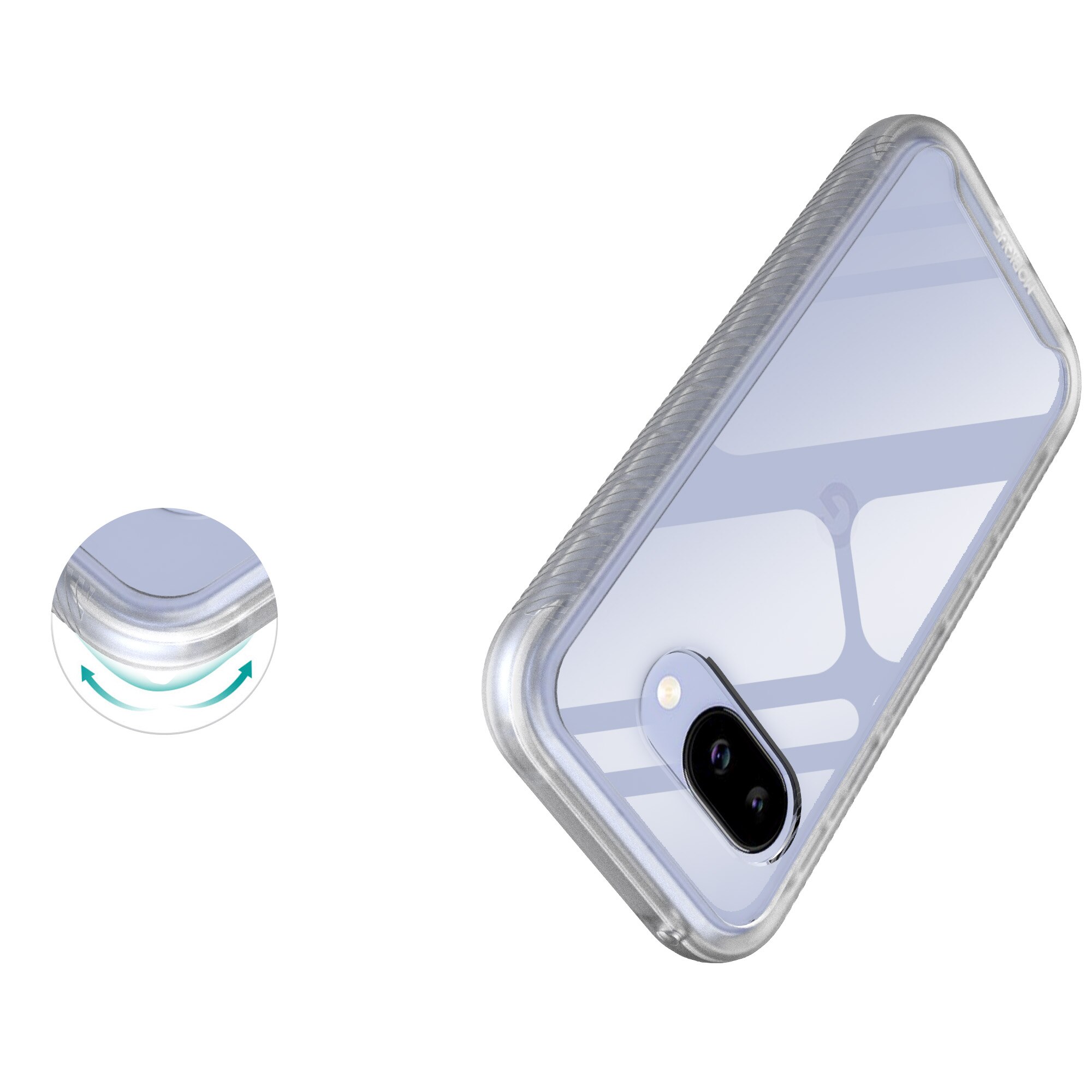 Cover Full Protection Google Pixel 9a Trasparente