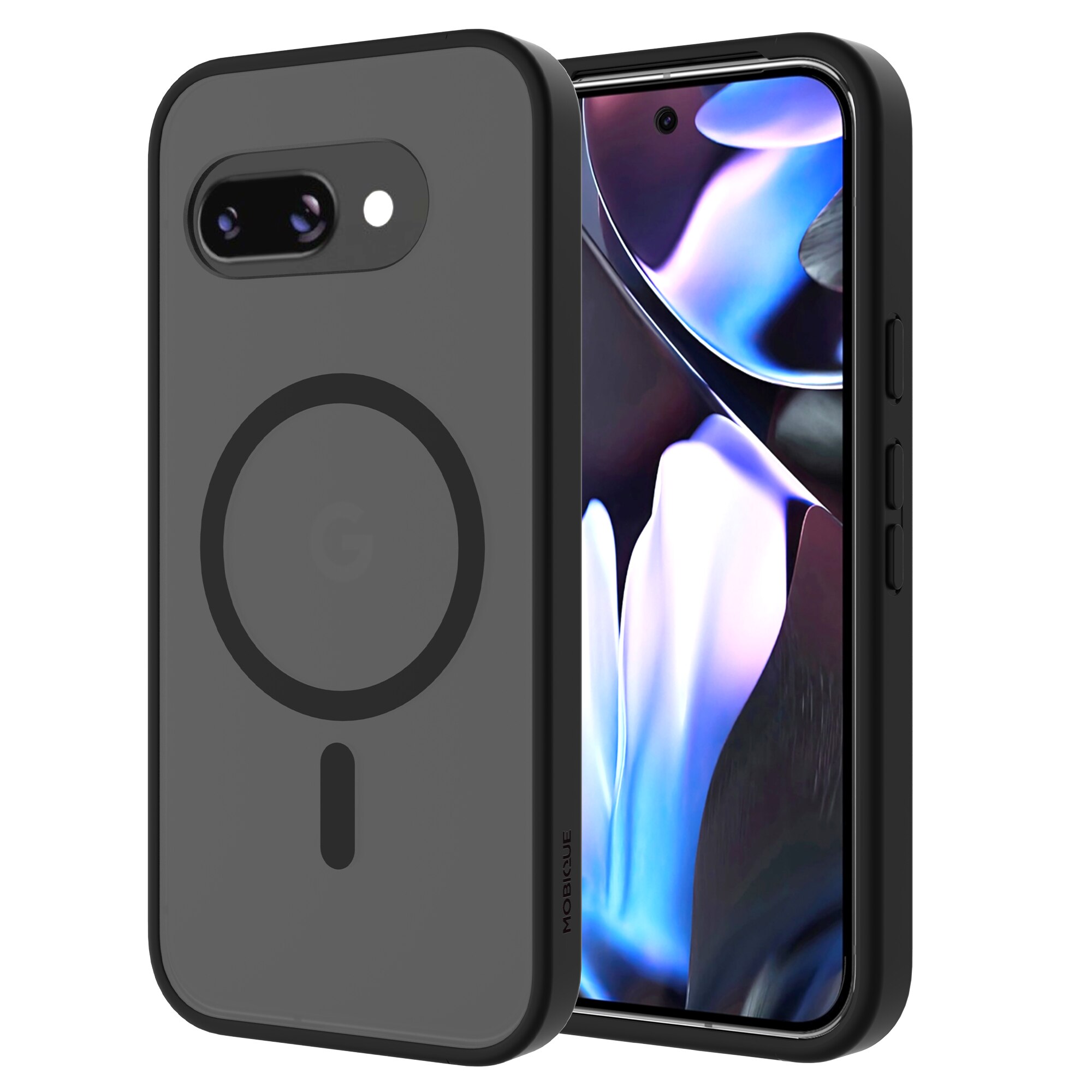 Cover Magnetic Hybrid Google Pixel 9a Frosted Black