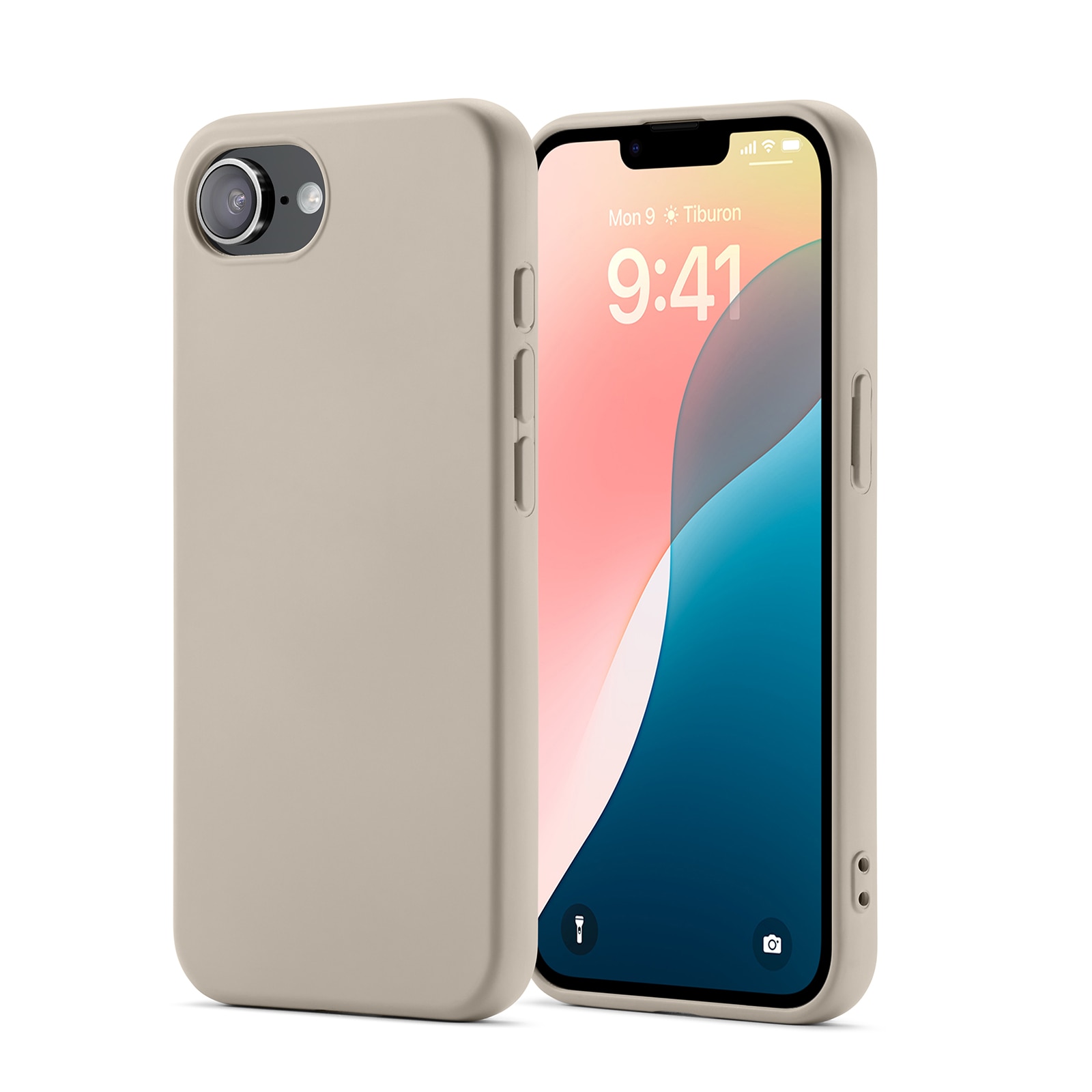 Cover TPU iPhone 16e Beige