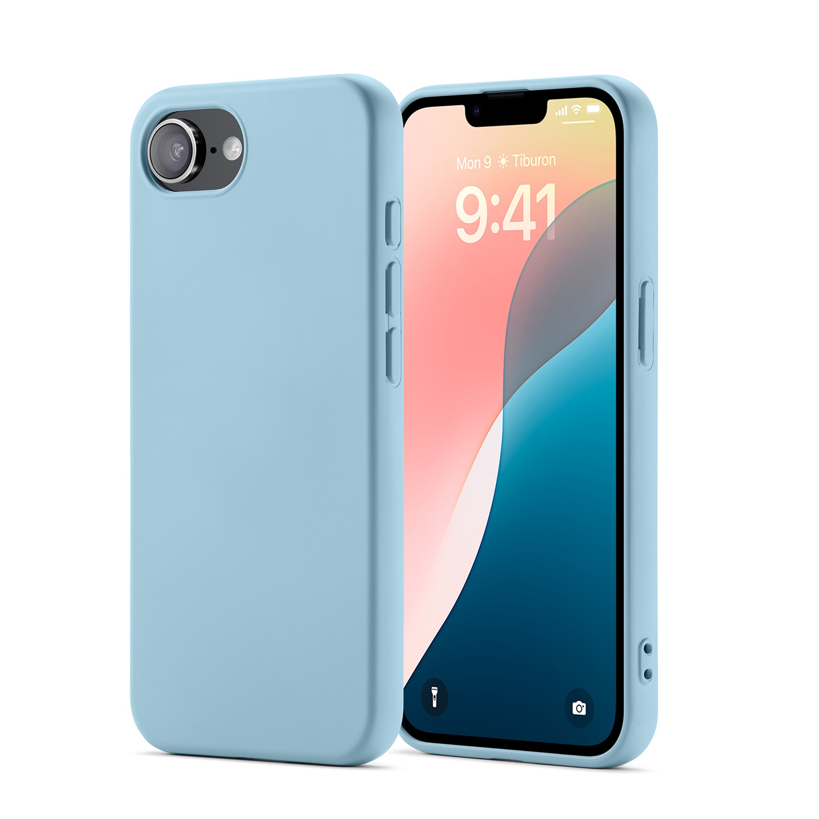 Cover TPU iPhone 16e Blu