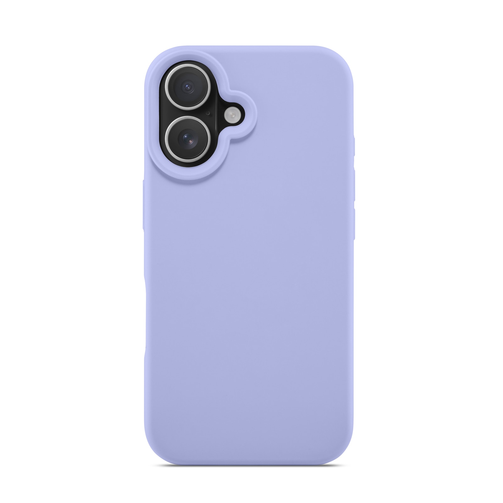 Cover in silicone Magnetic iPhone 16 Viola