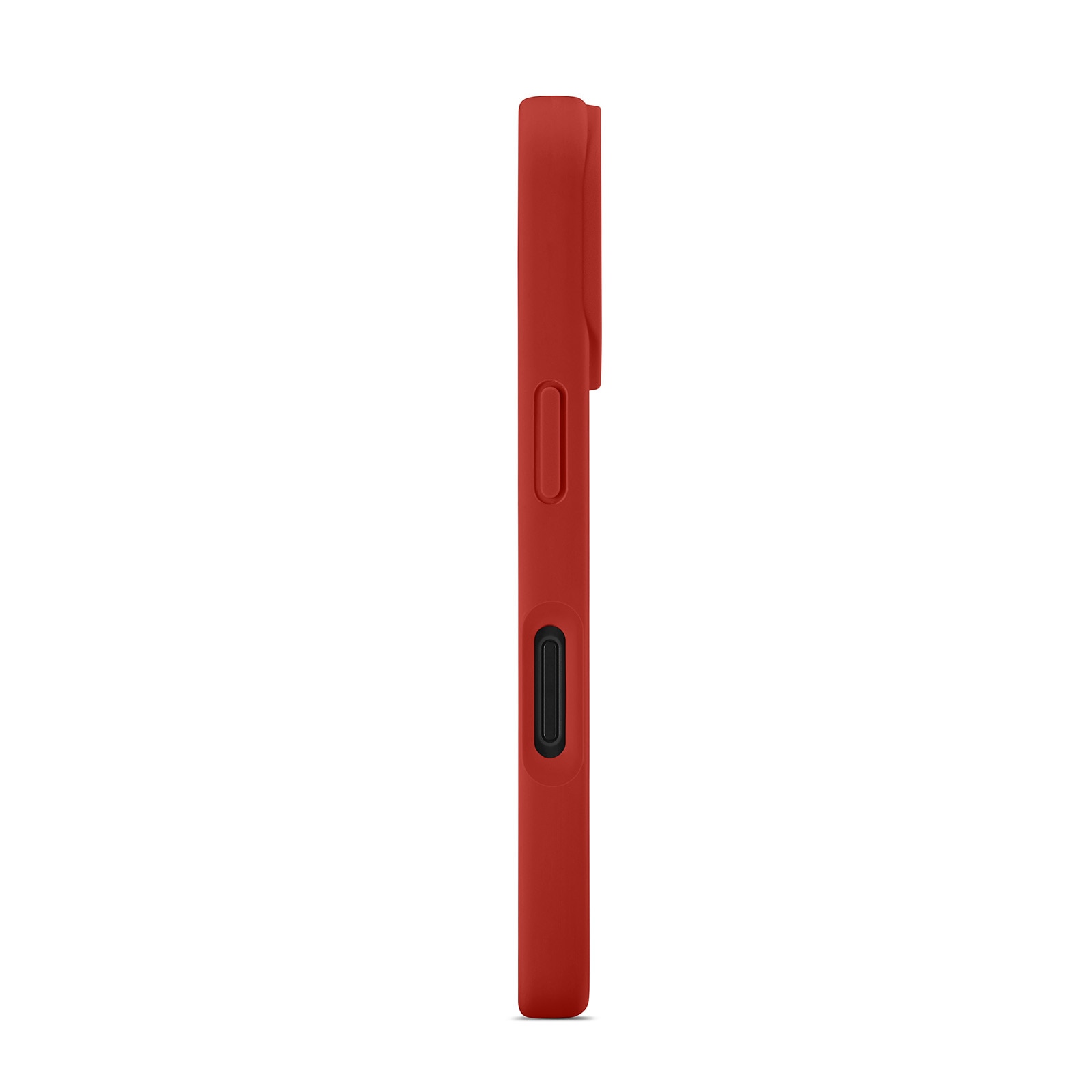 Cover in silicone Magnetic iPhone 16 Lava Red