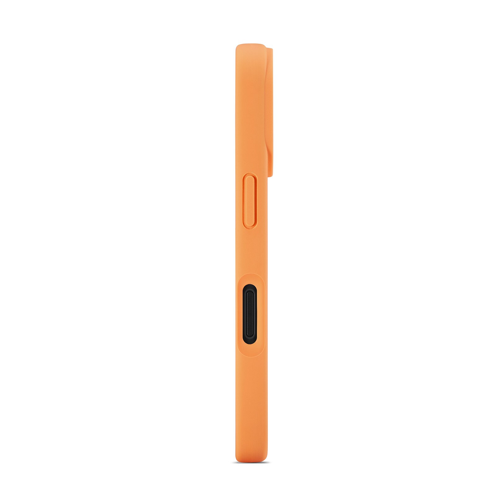 Cover in silicone Magnetic iPhone 16 Solar Orange