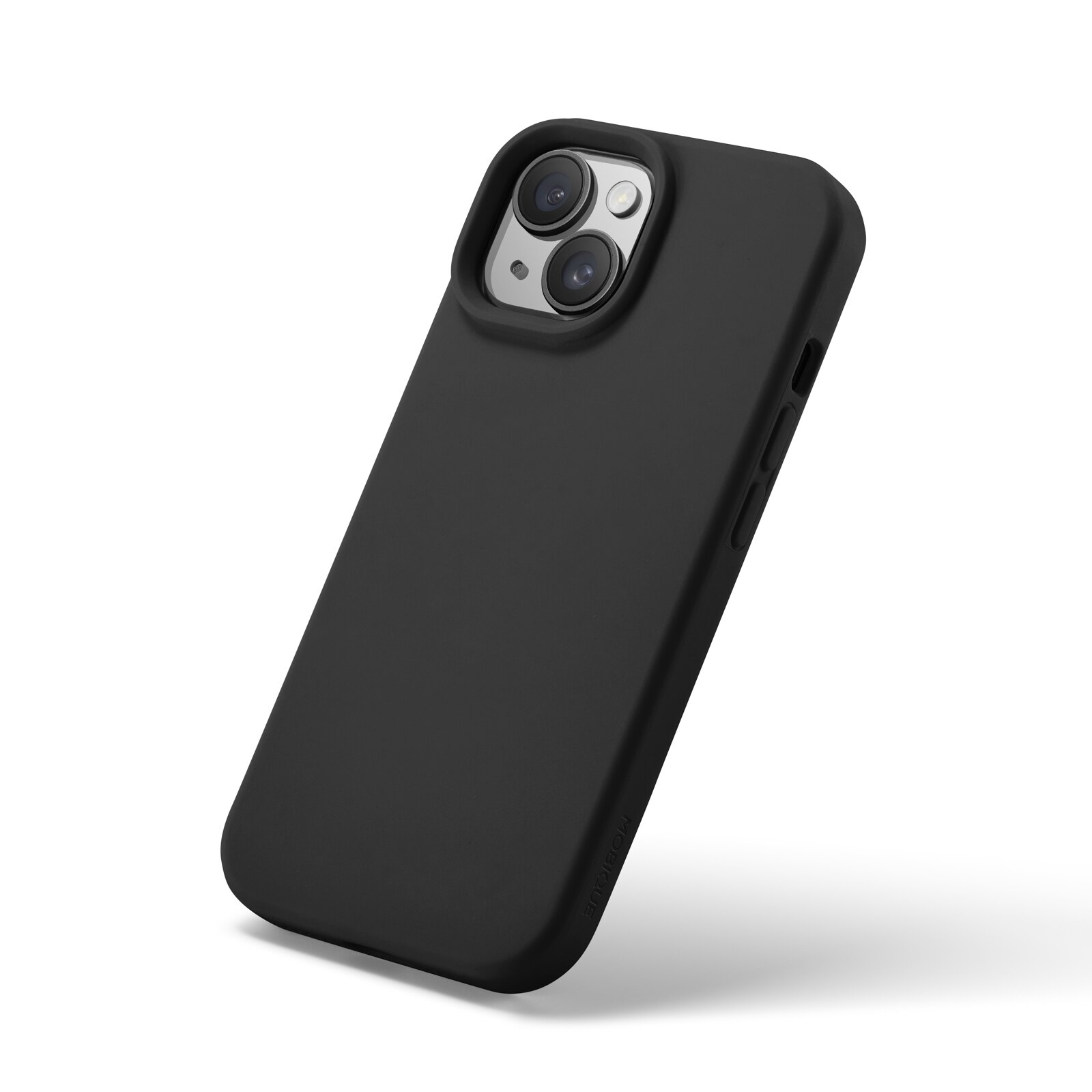 Cover in silicone Magnetic iPhone 15 Nero