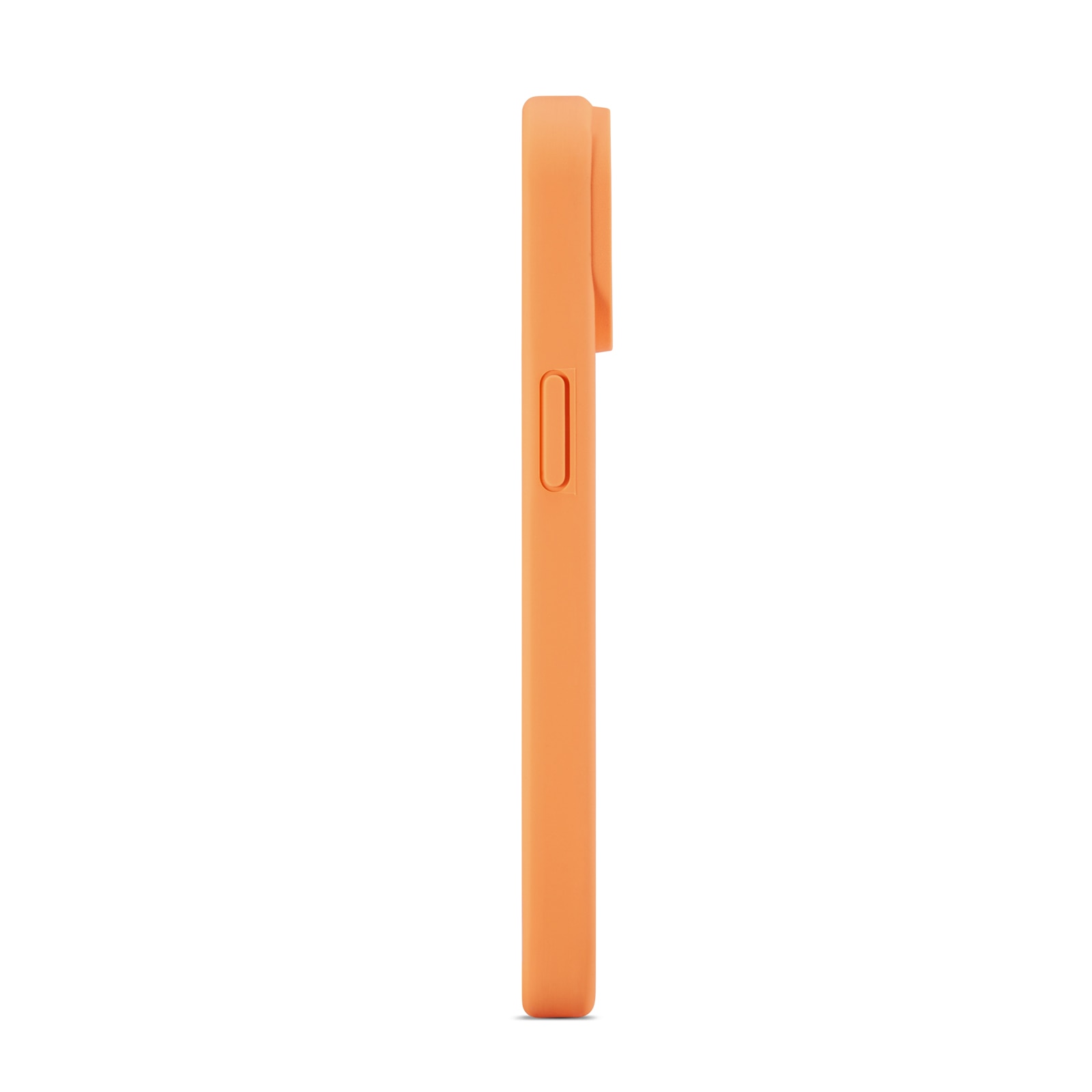 Cover in silicone Magnetic iPhone 15 Solar Orange